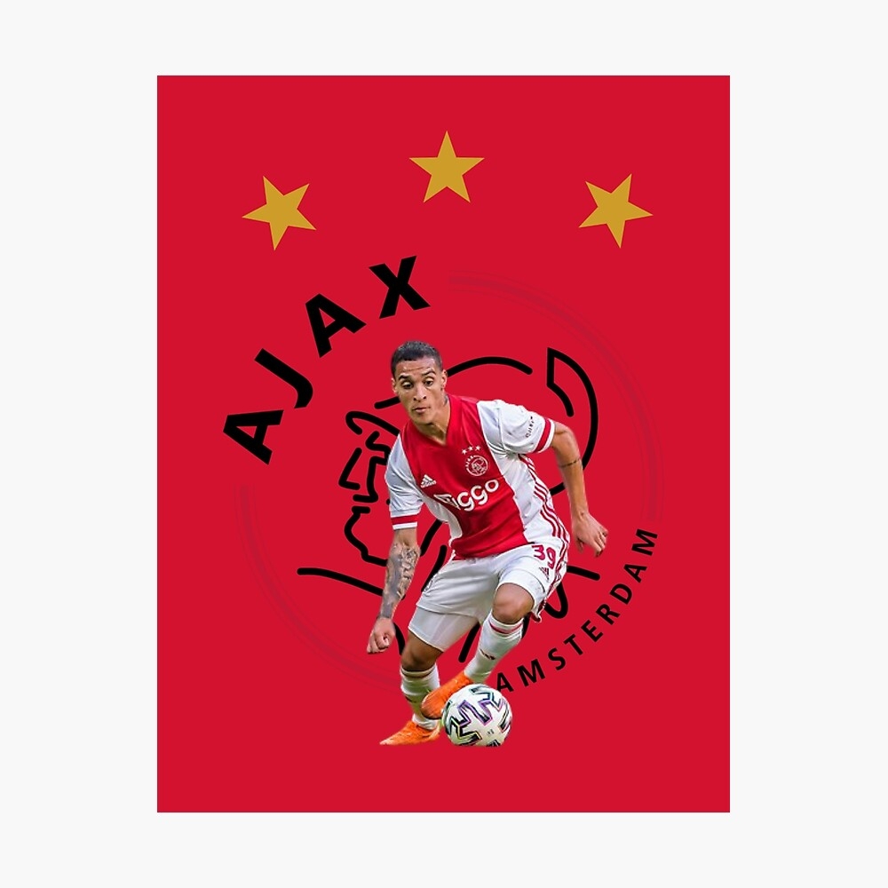 1000x1000 Antony, Ajax Amsterdam (red version) Poster, Phone