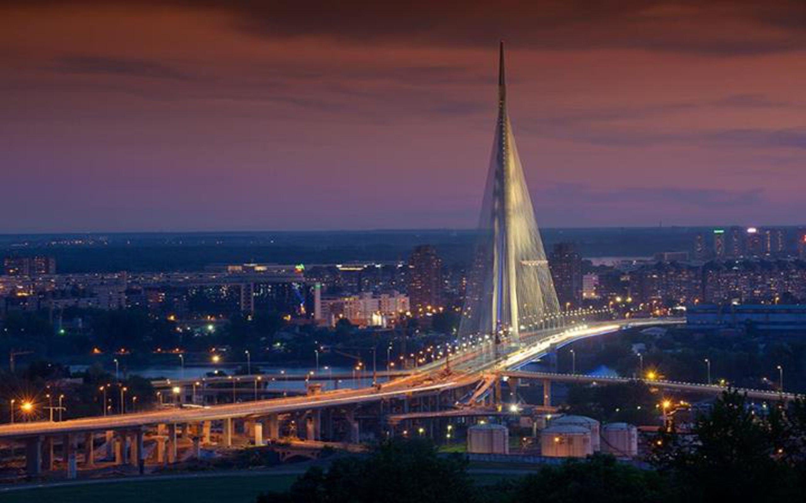 2560x1600 bridge in belgrade HD wallpaper photo, Desktop