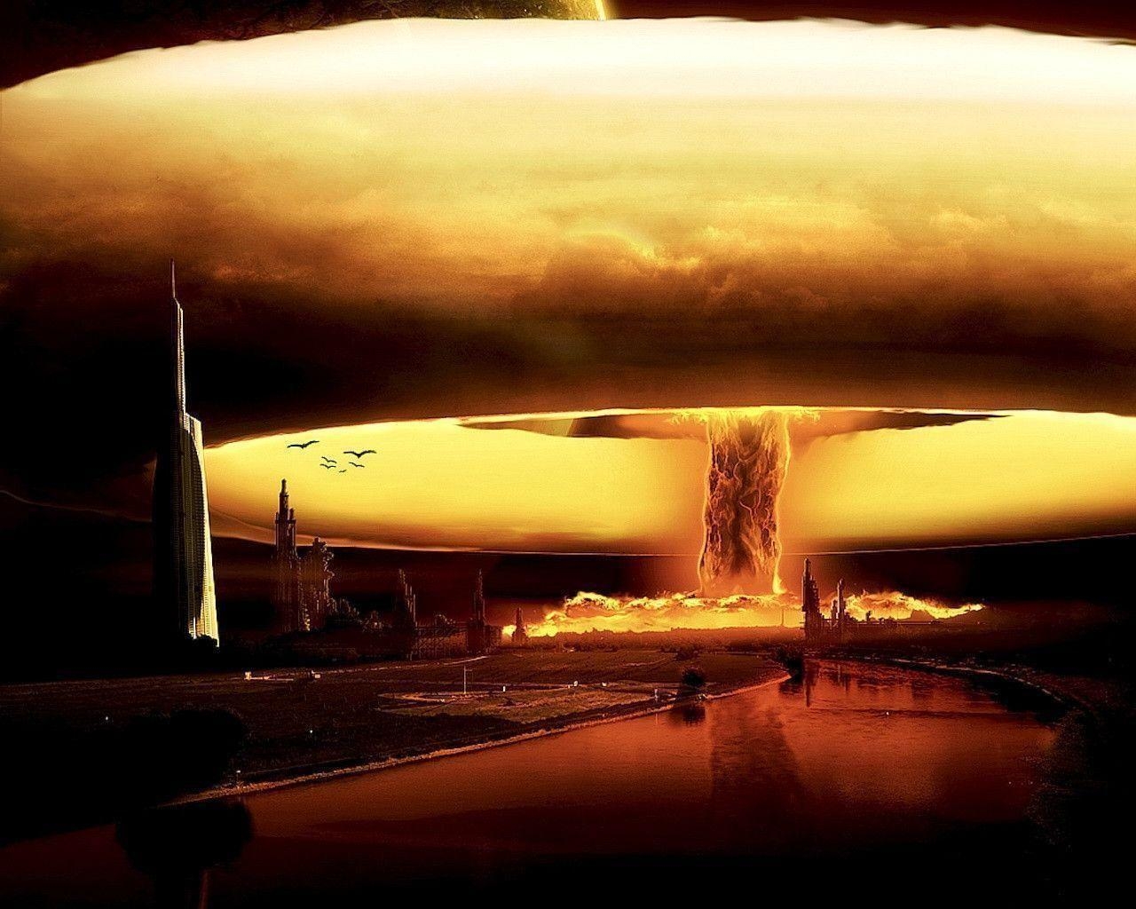 1280x1030 Nuclear Bomb Wallpaper Desktop Background, Desktop
