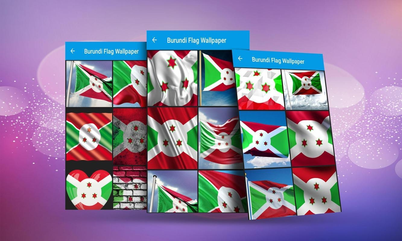 1340x800 Burundi Flag Wallpaper for Android, Desktop
