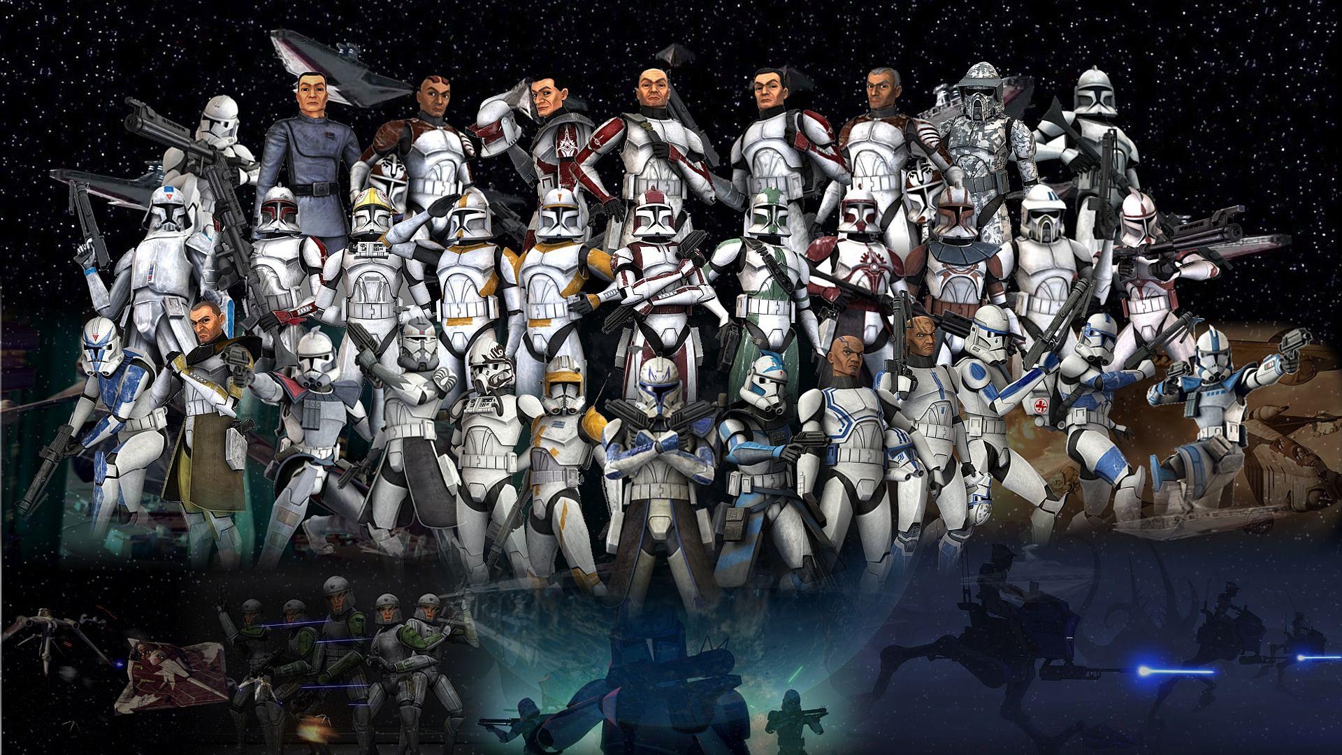 1920x1080 Clone Troopers Wallpaper. Star wars wallpaper, Star wars clone wars, Star wars trooper, Desktop