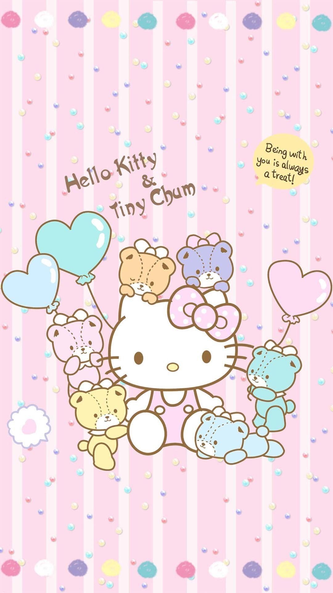 1080x1920 Kawaii Hello Kitty Wallpaper Free Kawaii Hello Kitty Background, Phone