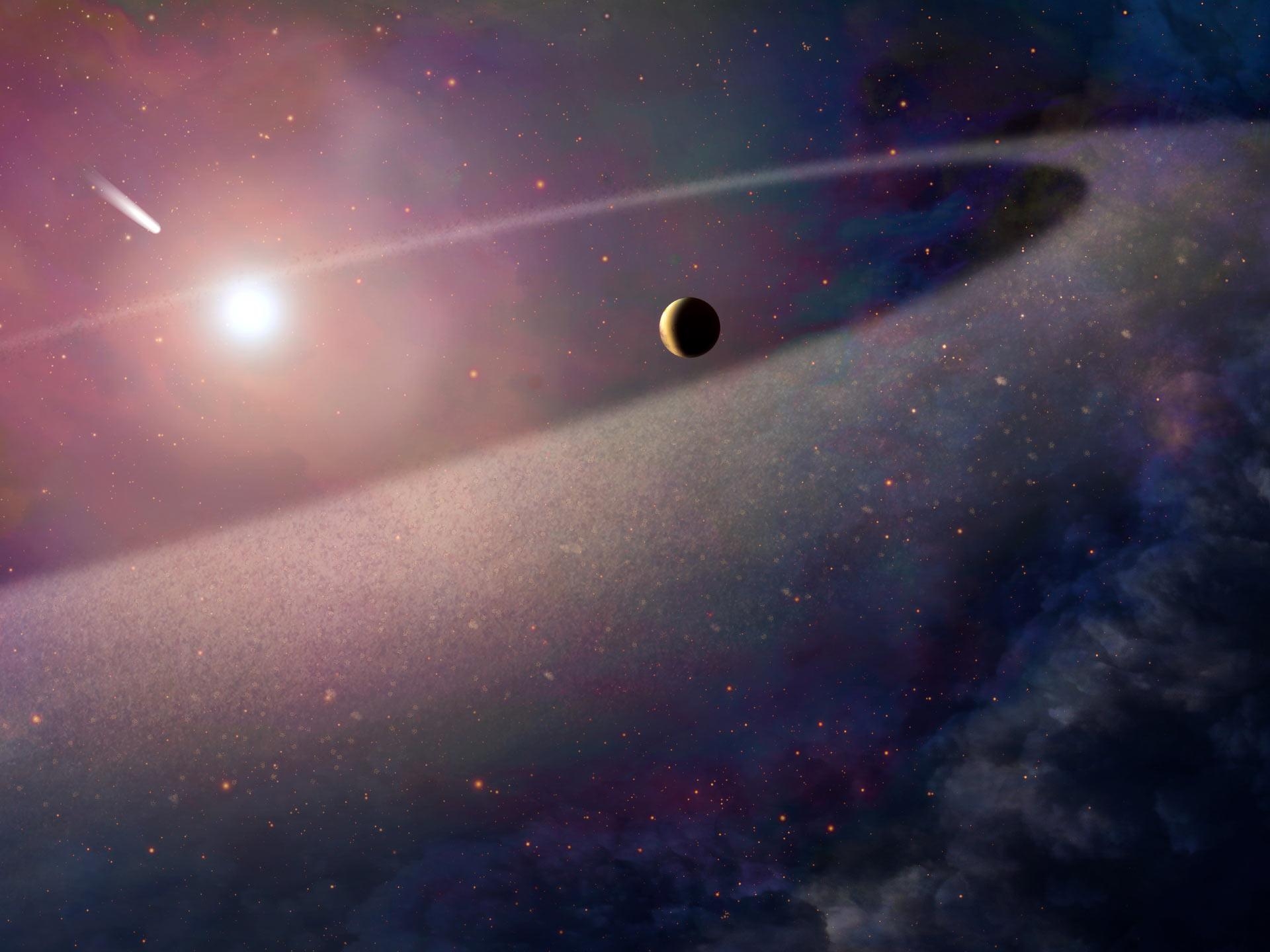 1920x1440 Hubble Finds Extrasolar Kuiper Belt Object Ripped Apart, Desktop