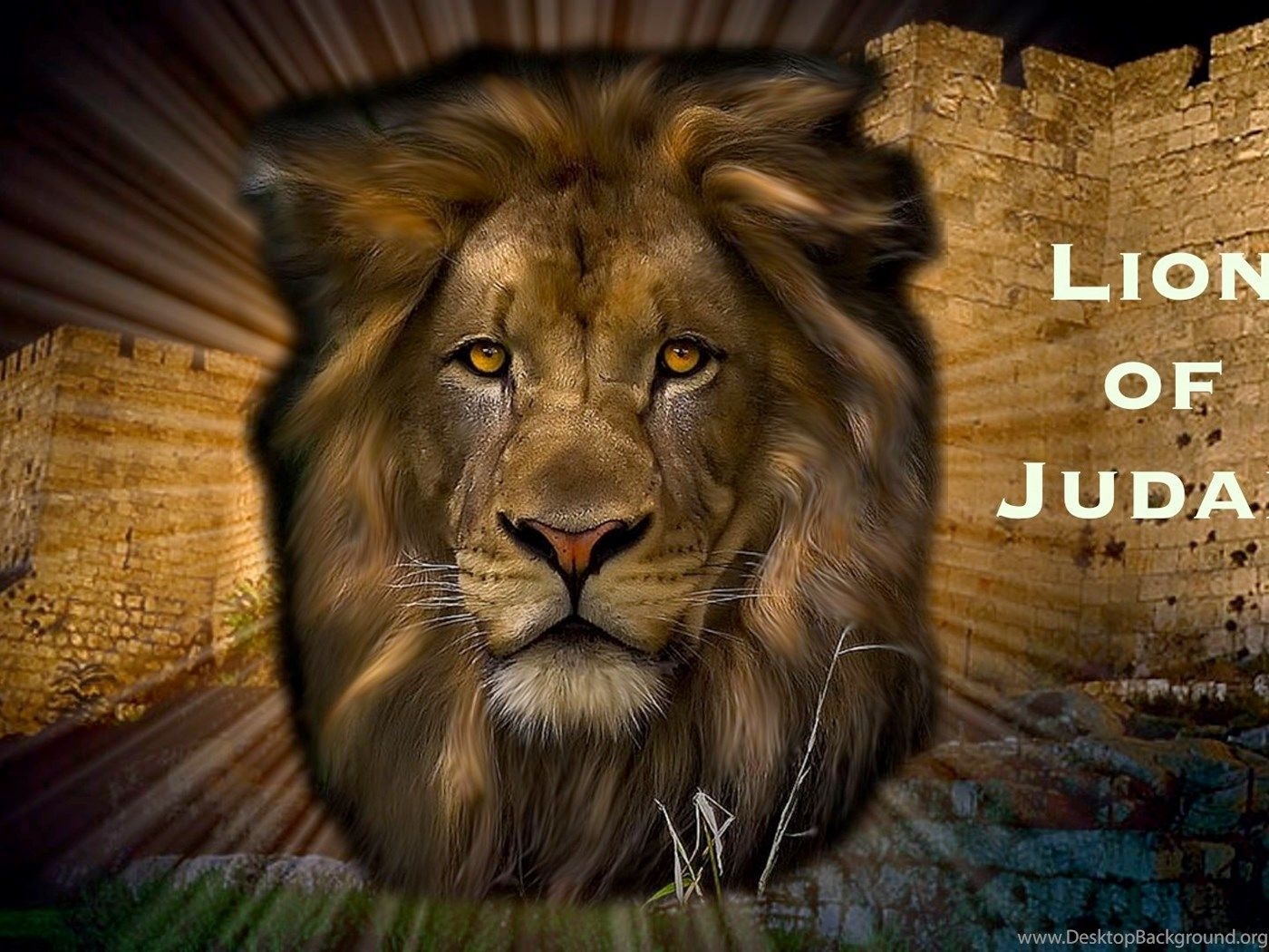 1400x1050 Wallpaper Jesus From Heaven Lion Of Judah 1920x1080 Desktop, Desktop