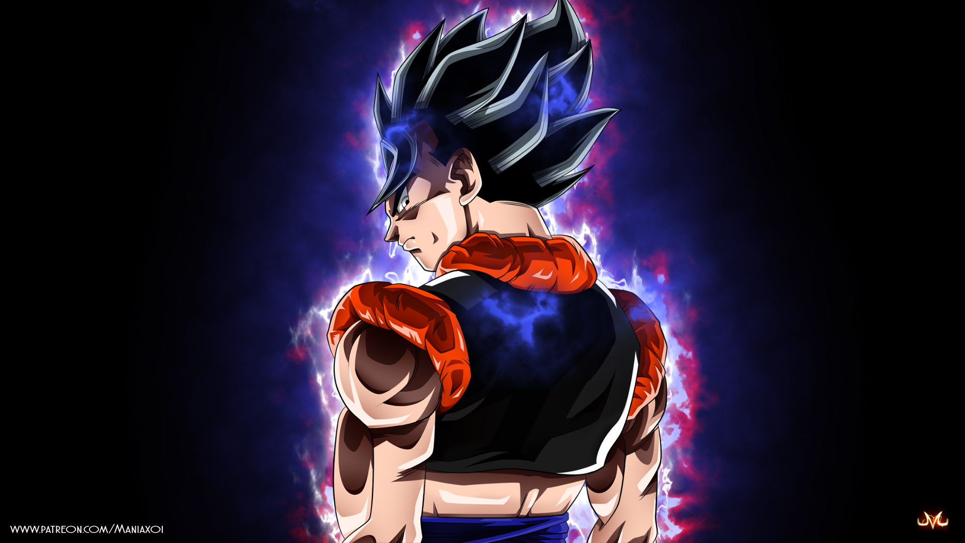 1920x1080 Gogeta Ultra Instinct, Desktop