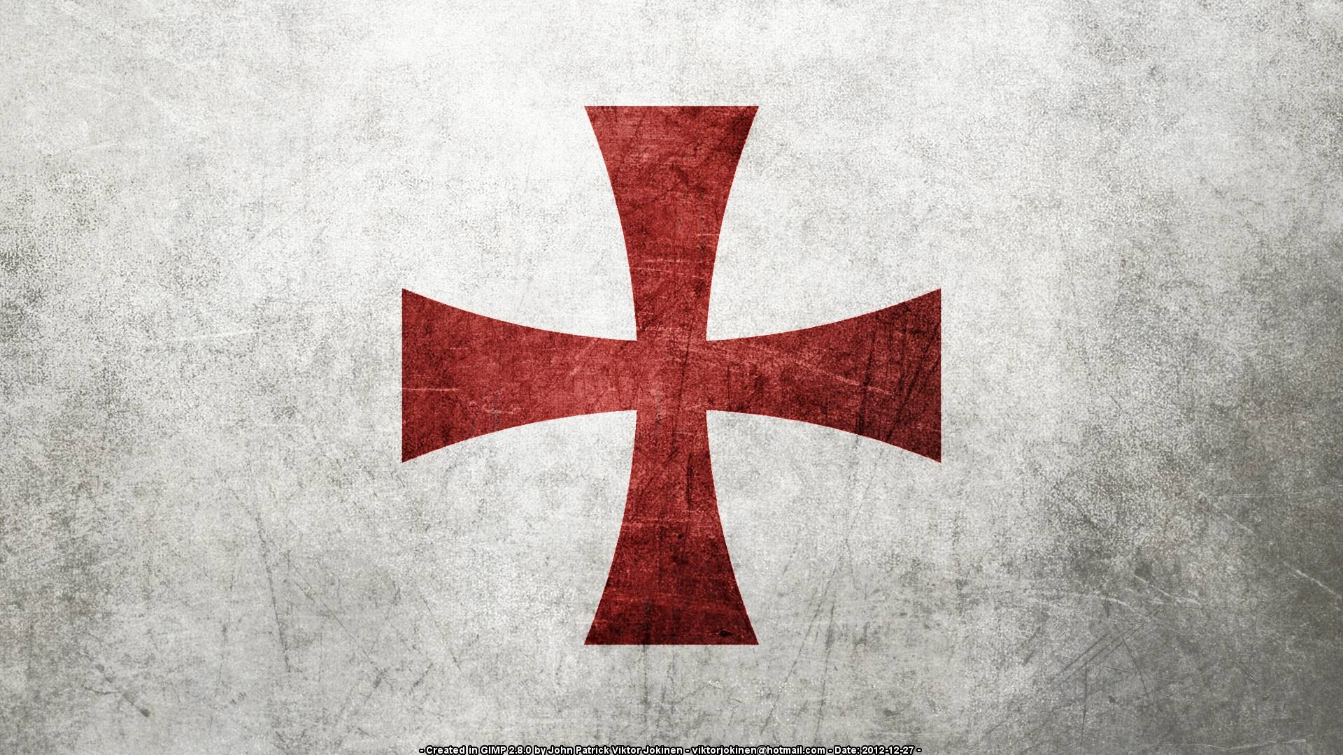 1920x1080 Flag of the Knights Templar (Several Resolutions), Desktop