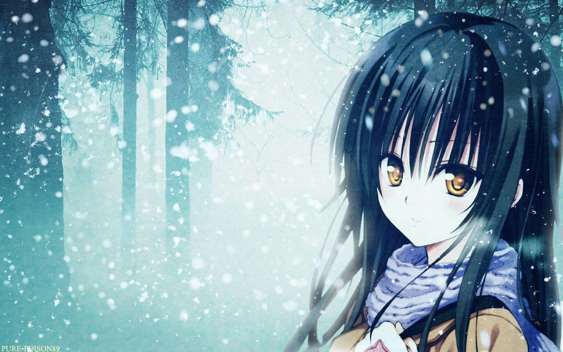 1920x1200 Sad Anime Girl HD Desktop Wallpaper 22156, Desktop