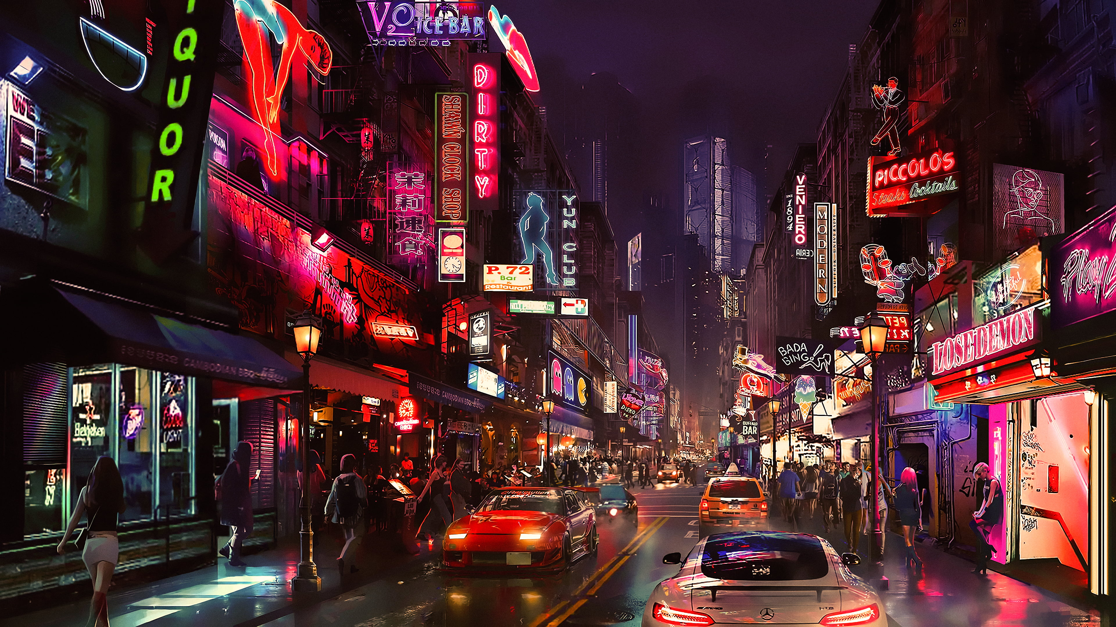 3840x2160 Times Square Wallpaper, Desktop