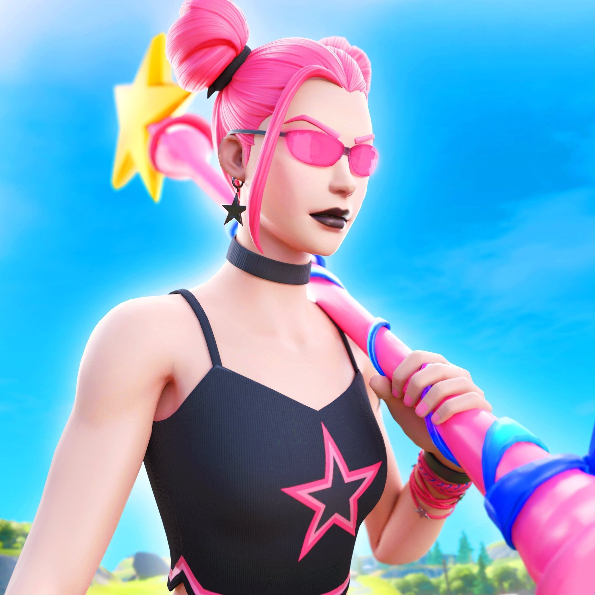 2000x2000 Fortnite pfp 4K, Phone