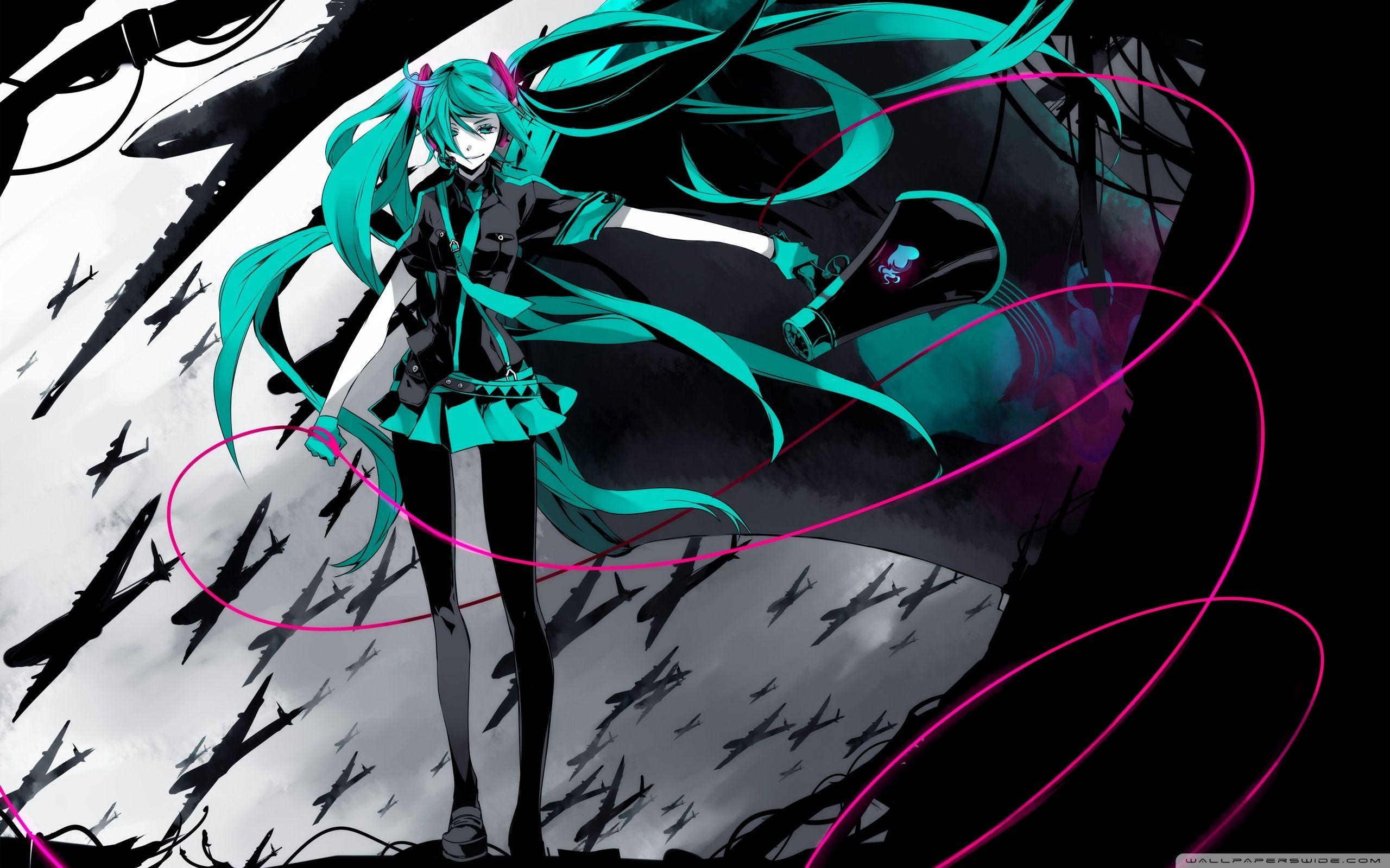 2560x1600 Hatsune Miku Vocaloid ❤ 4K HD Desktop Wallpaper for • Tablet, Desktop