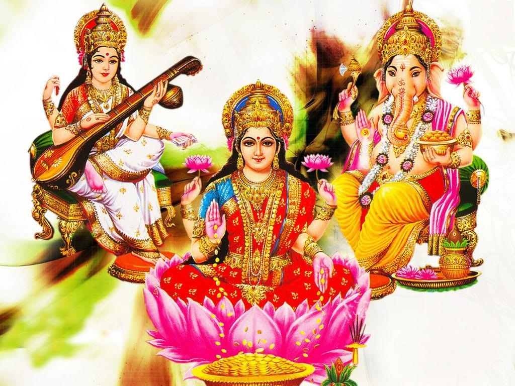 1030x770 Ganesh Laxmi Saraswati. HINDU GOD WALLPAPERS FREE DOWNLOAD, Desktop