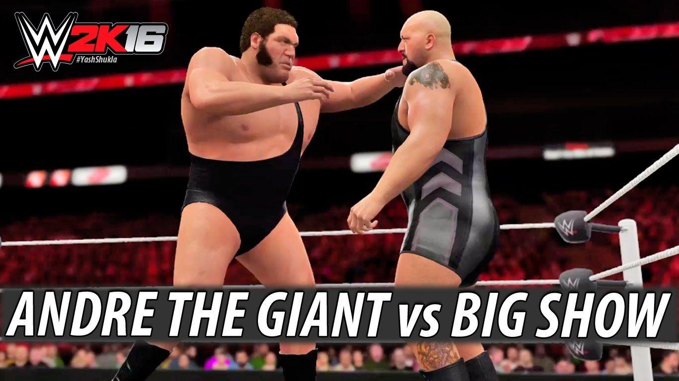 1370x770 WWE 2K16 The Giant vs Big Show. PS4 1080p 60fps Gameplay, Desktop