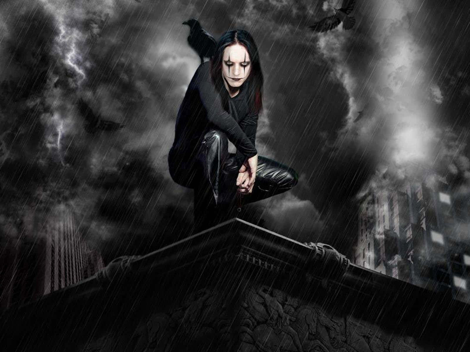 1600x1200 Download Gothic Computer The Crow Wallpaper, Desktop