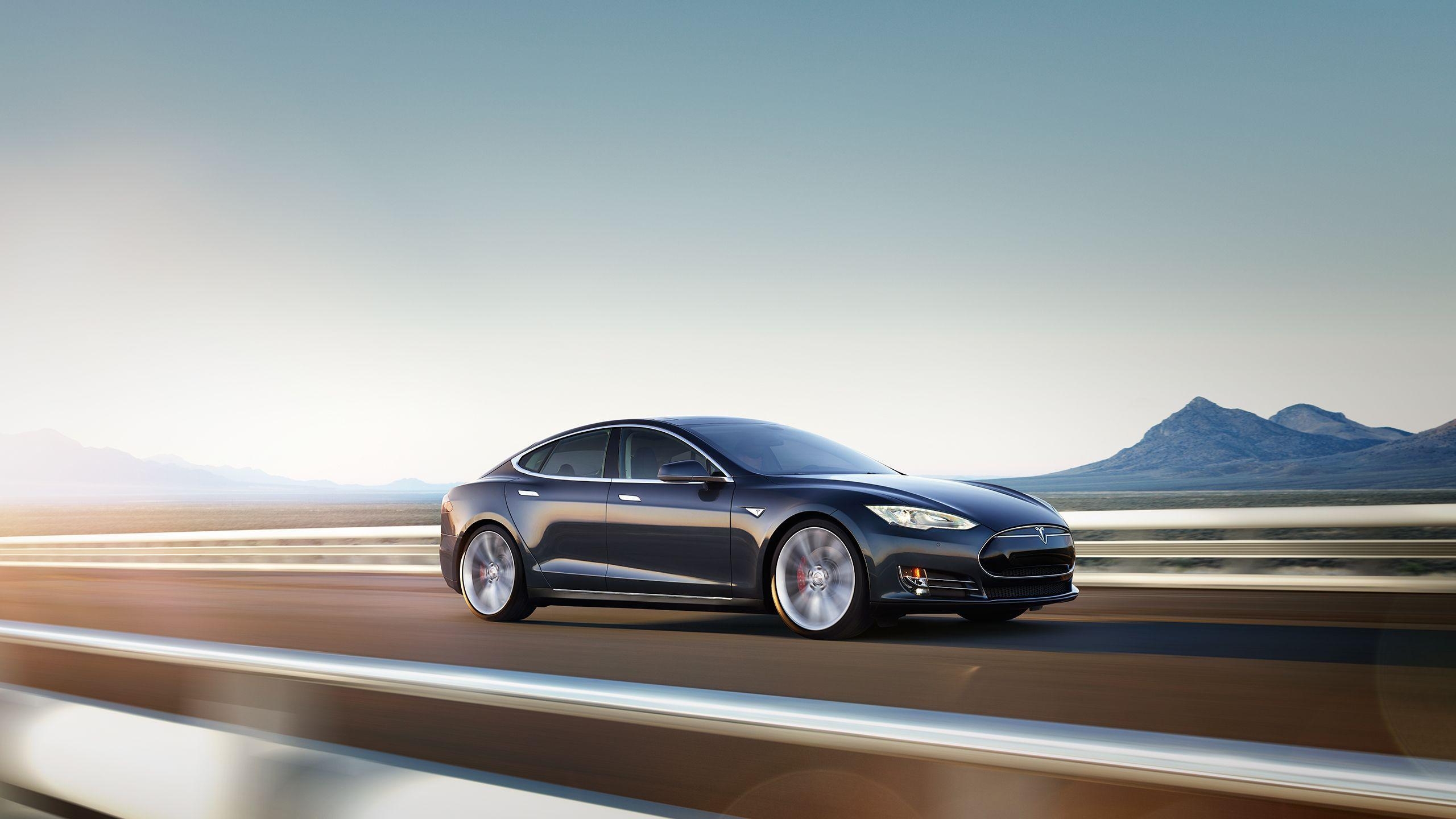 2560x1440 Wallpaper Wednesday: Tesla Model S, Desktop