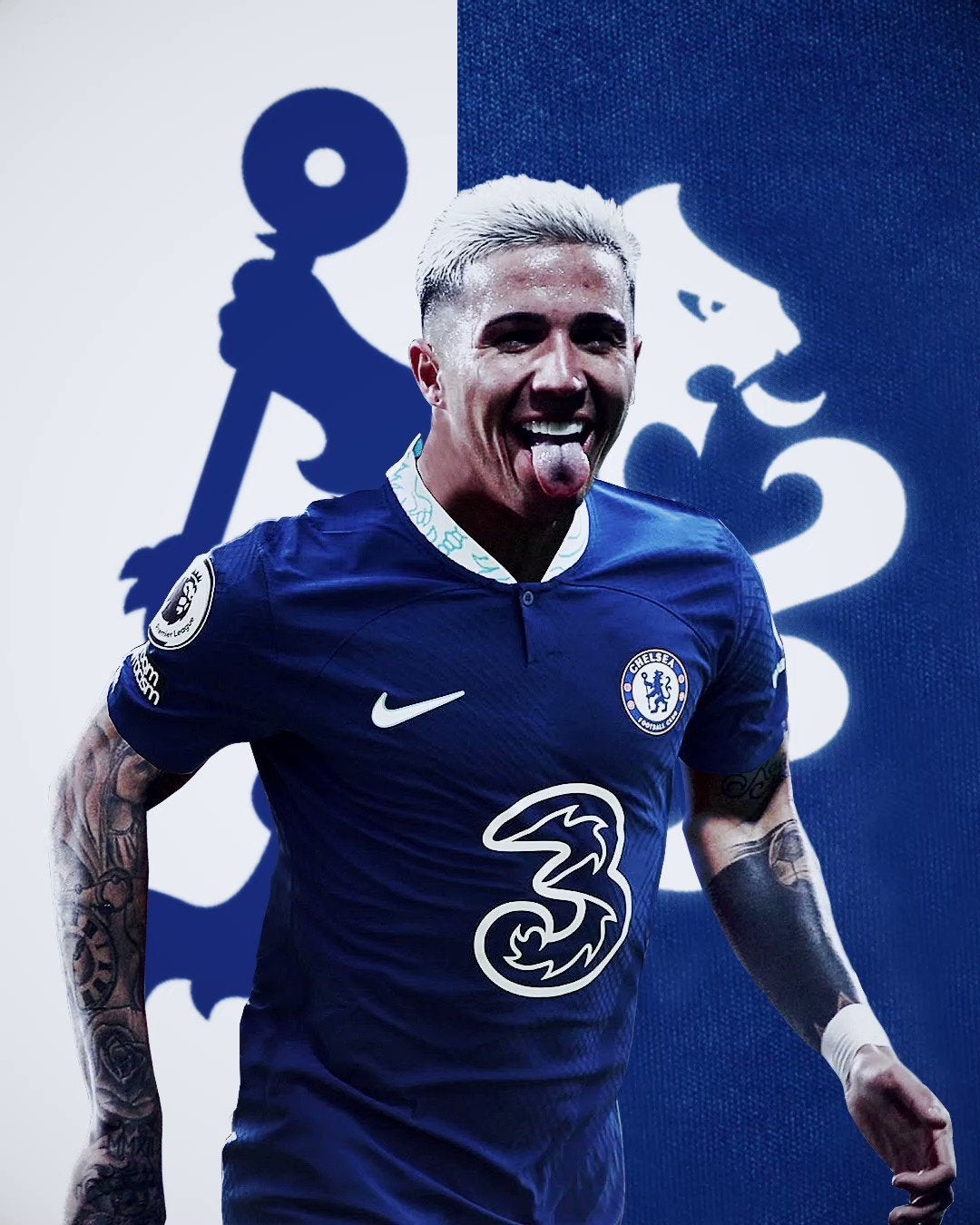 1080x1350 Enzo Fernández • Welcome to Chelsea, Phone