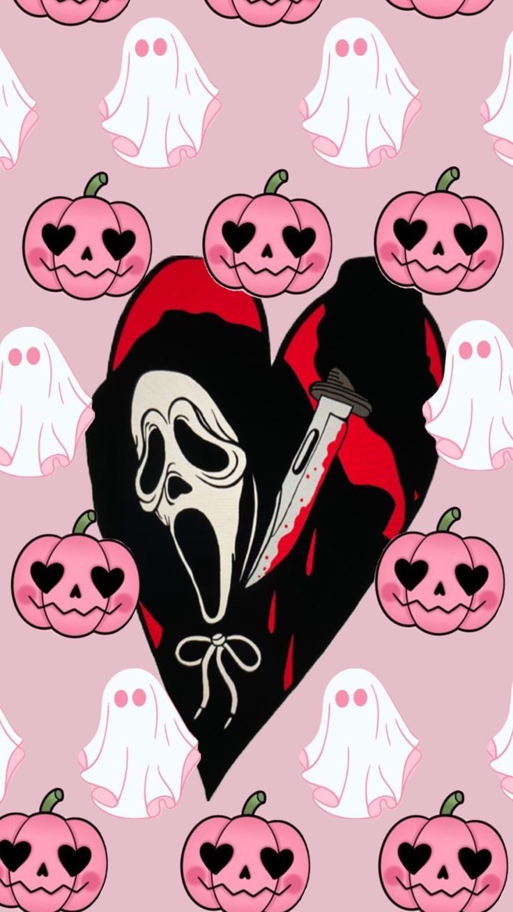 740x1310 ghostface #scream #halloween, Phone