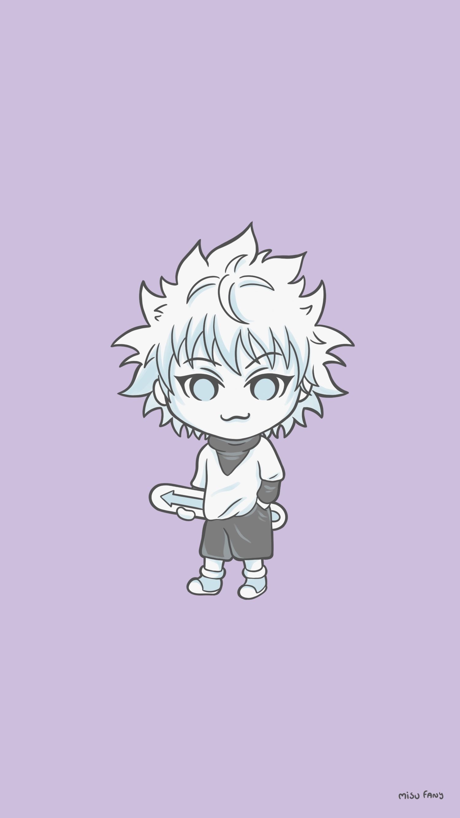 1500x2670 List of Best Simple Anime Wallpaper IPhone Aesthetic Killua x, Phone