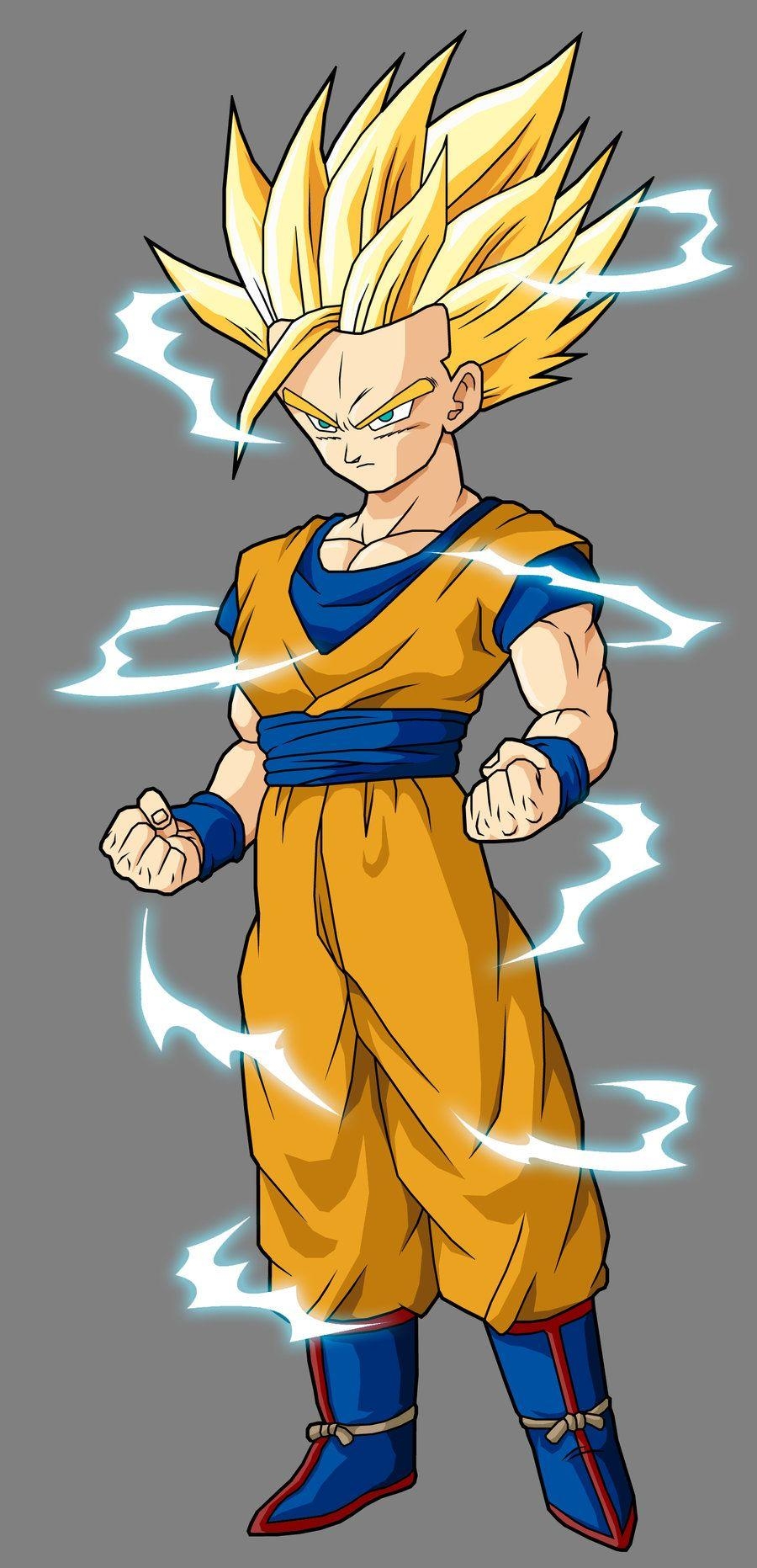 900x1870 Gohan SSJ2 by, Phone