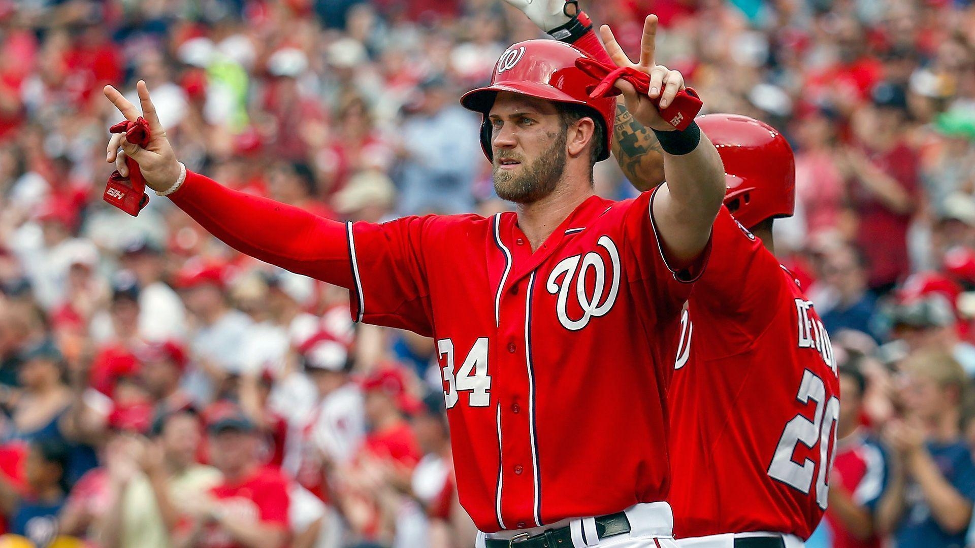 1920x1080 Bryce Harper says to hell with MLB's dumb unwritten rules. MLB, Desktop