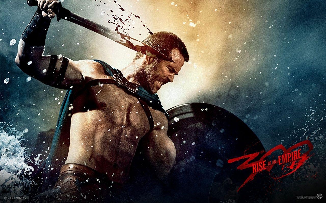 1280x800 Wallpaper 300 Swords Shield Man Warriors Blood rise of an, Desktop