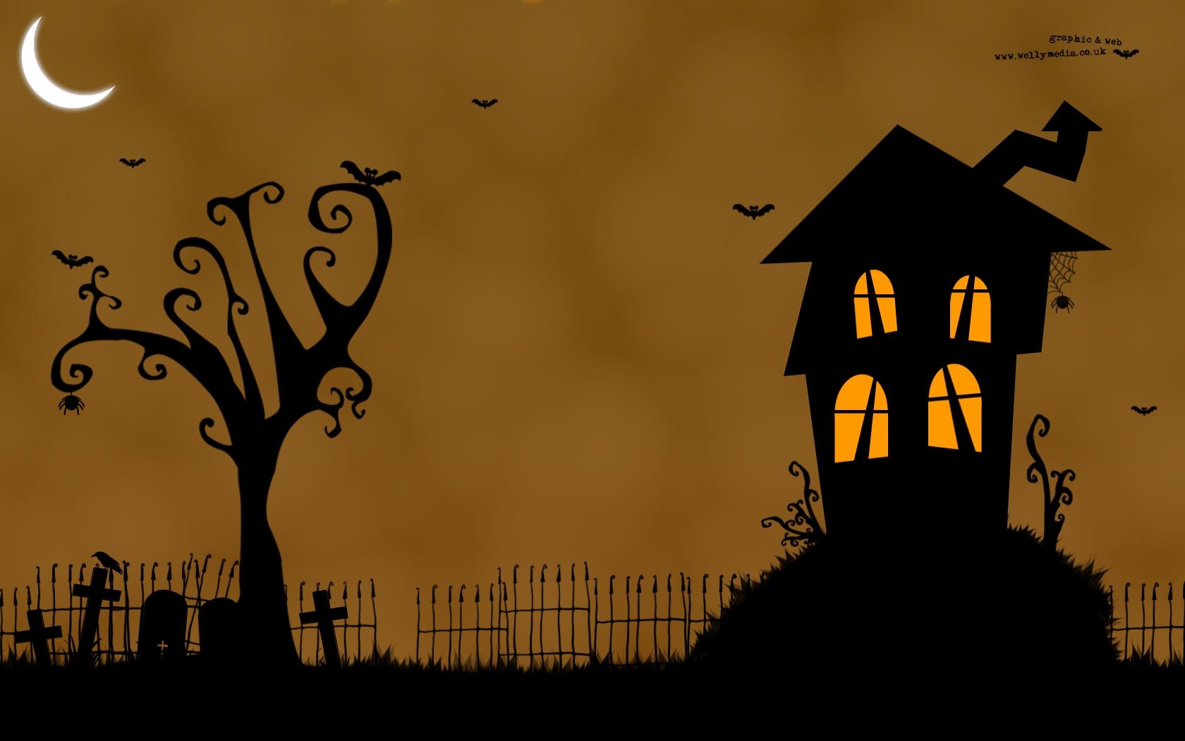 1680x1050 Scary Halloween 2012 HD Wallpaper. Pumpkins, Witches, Desktop