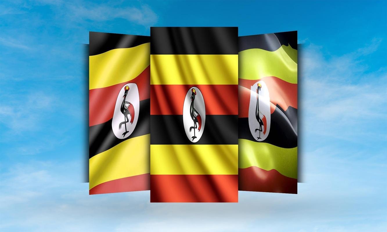 1340x800 Uganda Flag Wallpaper for Android, Desktop