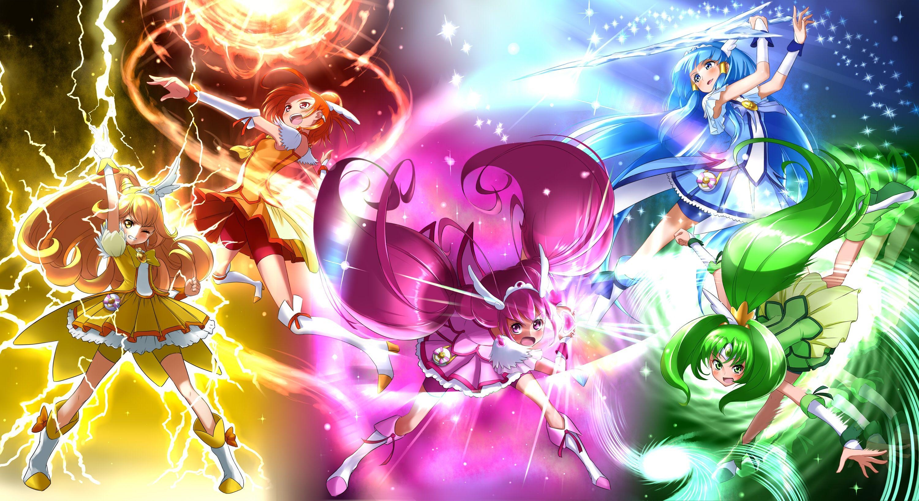 3000x1640 Pretty Cure! Wallpaper 18 X 1636, Desktop