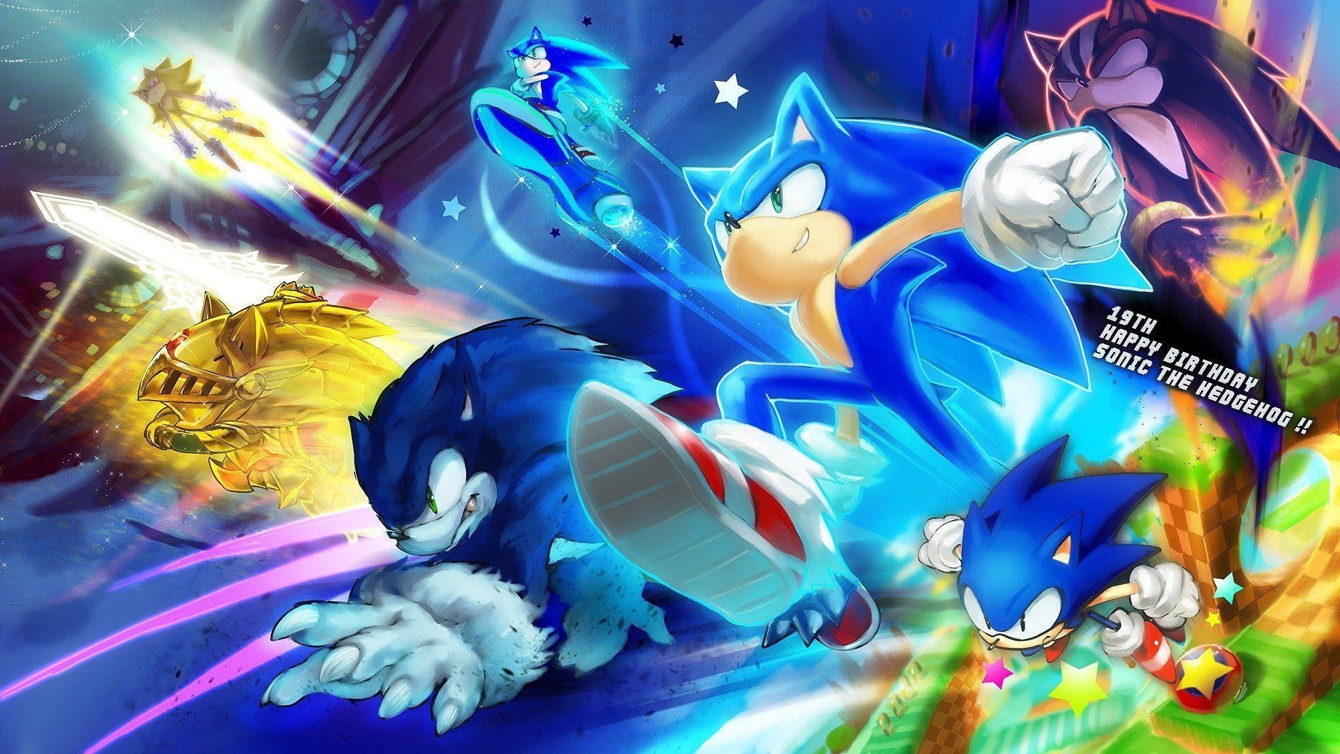 1920x1080 Cool Sonic Wallpaper Free Cool Sonic Background, Desktop