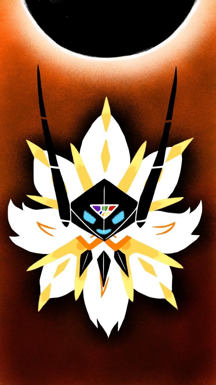 750x1340 Dusk Mane Necrozma IPhone Wallpaper I Made During The Pre Release, Phone