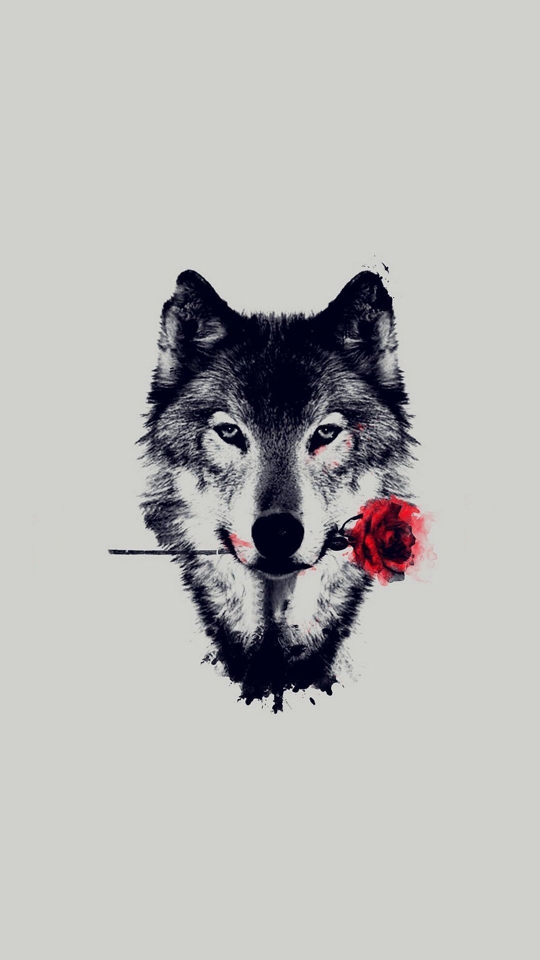 1080x1920 Minimalist Wolf, iPhone, Desktop HD Background / Wallpaper (1080p, 4k) #hdwallp. Art wallpaper iphone, Wolf wallpaper, iPhone wallpaper wolf, Phone