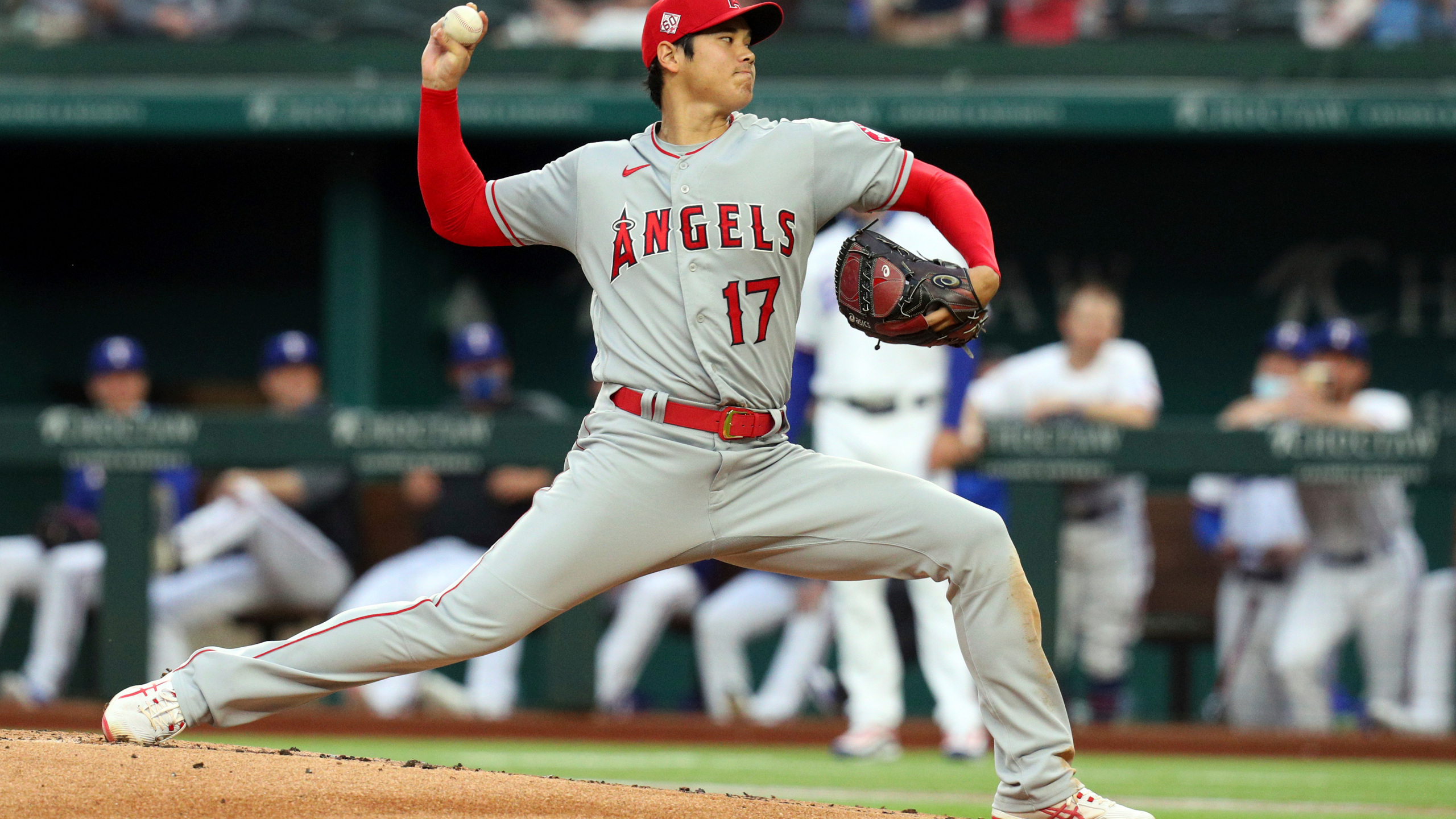 2560x1440 Shohei Ohtani Has 2 Way Start Like None Since Babe Ruth As Angels Beat Rangers 9 4, Desktop