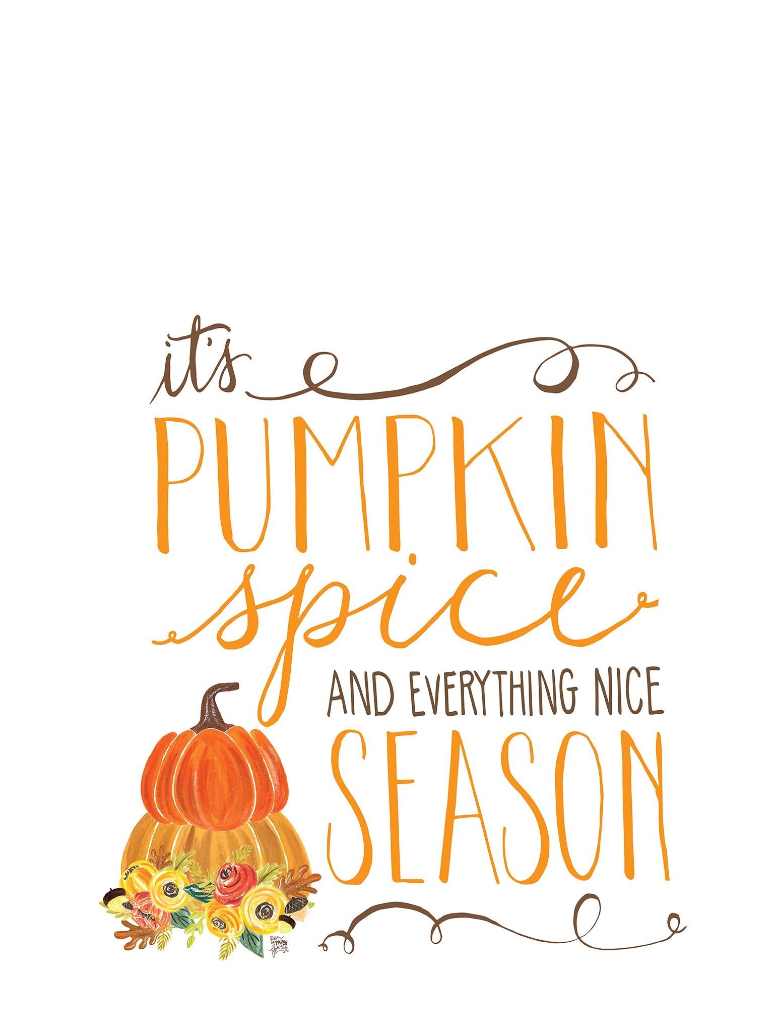 1540x2050 Pumpkin Spice Season. The Cake Blog, Phone