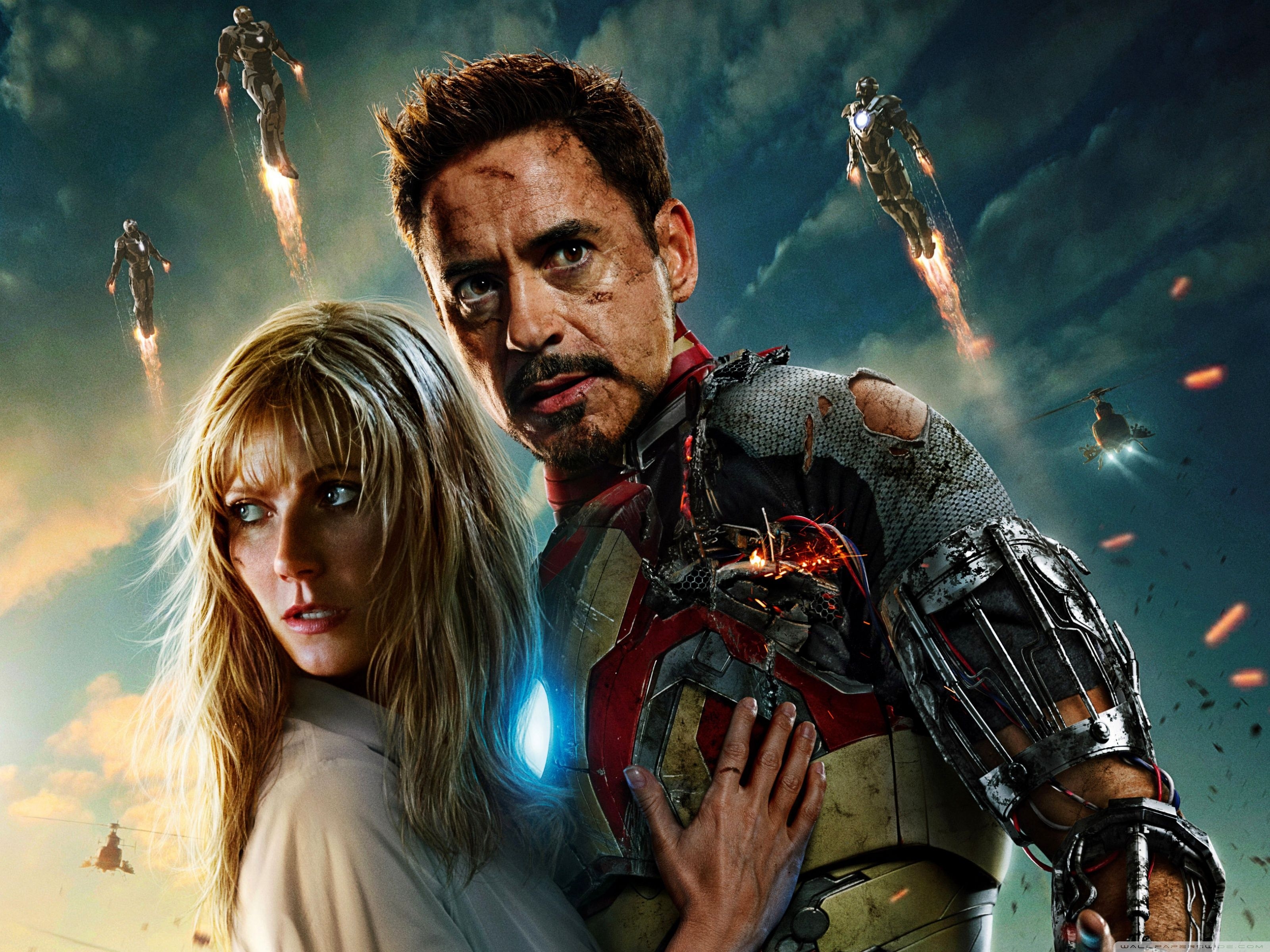 3200x2400 Iron Man 3 Tony Stark And Pepper Potts ❤ 4K HD Desktop Wallpaper, Desktop