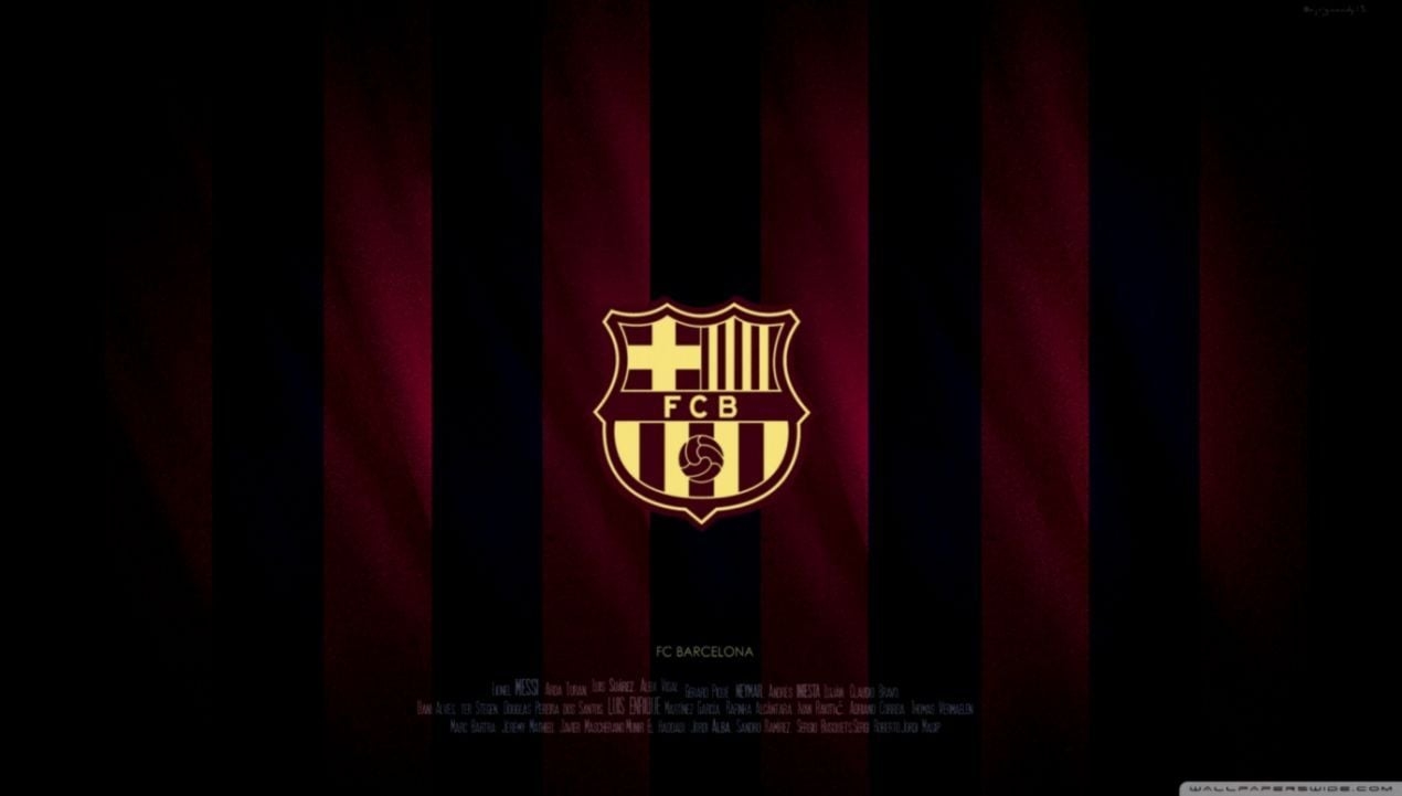 1270x730 FC Barcelona Wallpaper, Desktop