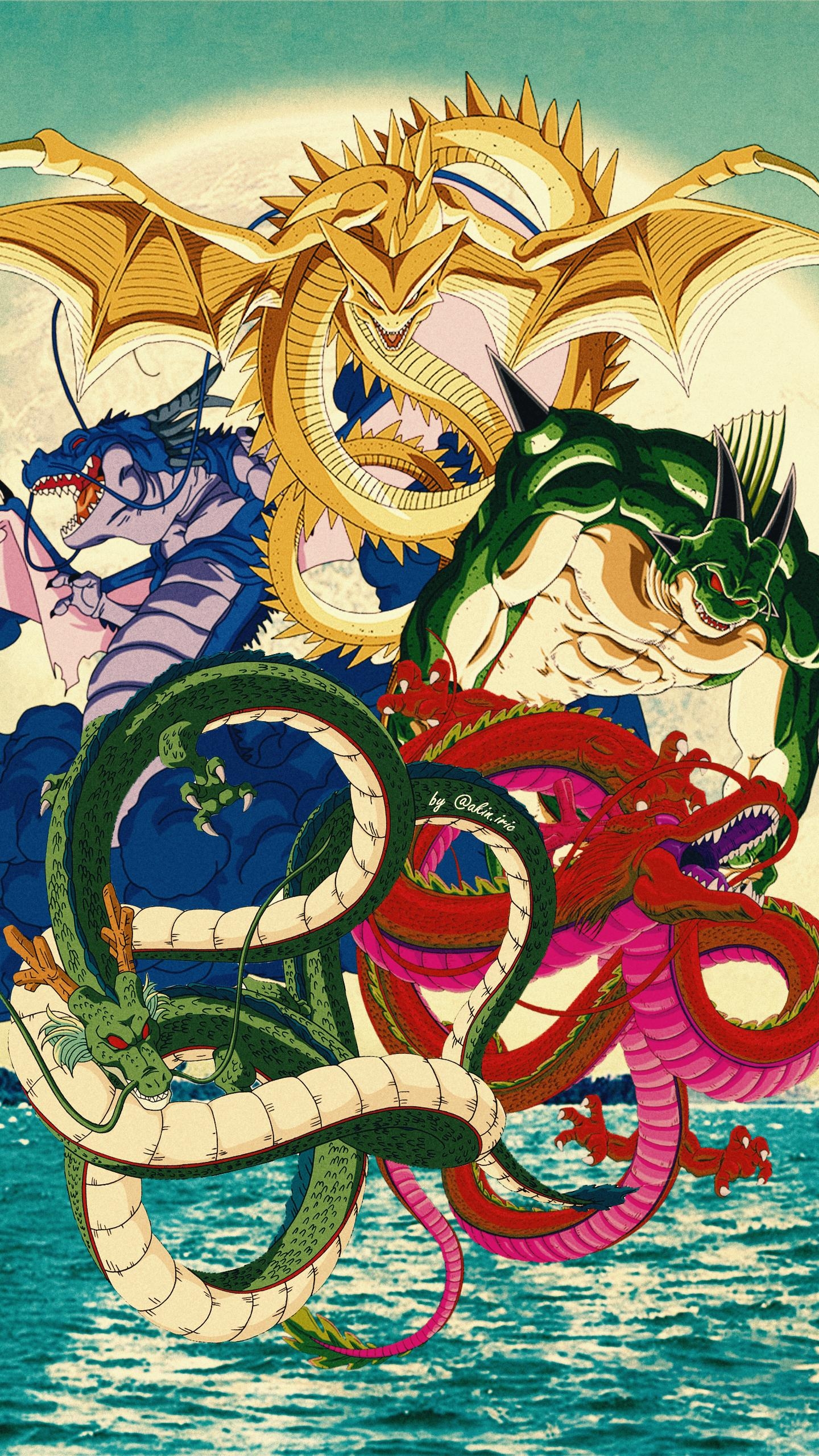 1440x2560 Shenron Wallpaper, Phone