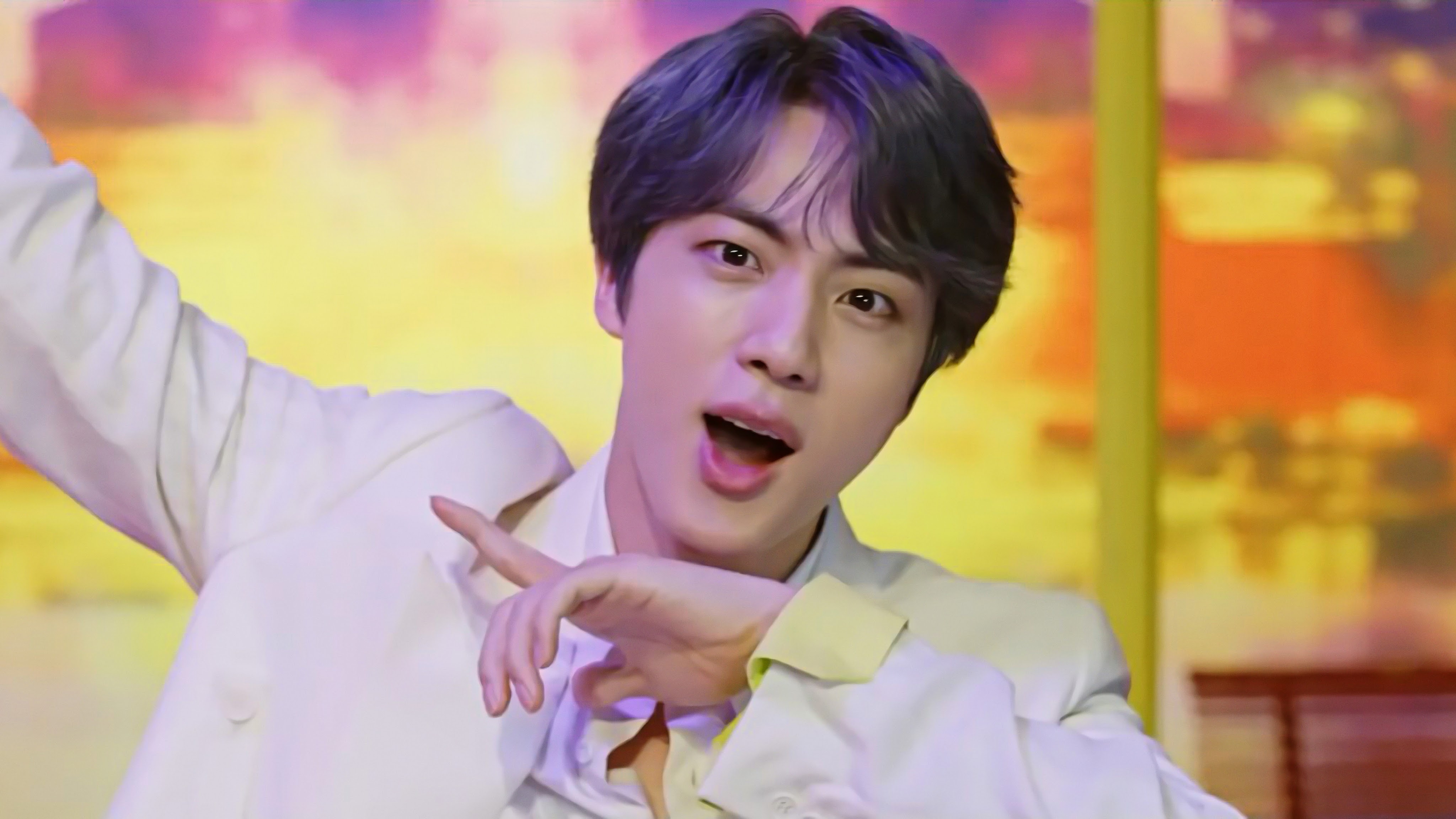 4100x2310 Jin BTS Boy With Luv 4K Wallpaper, Desktop