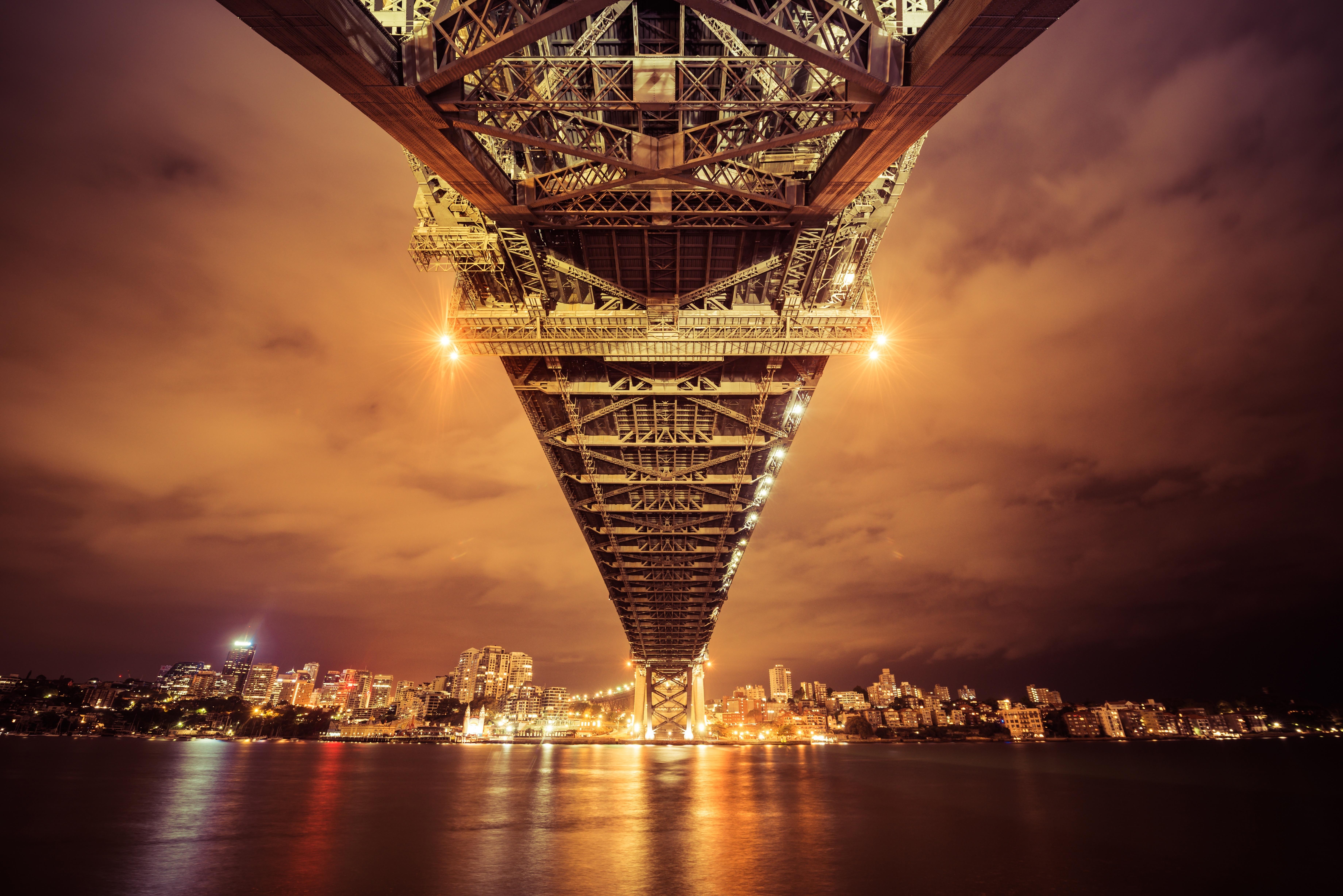 7360x4920 Wallpaper Sydney Harbour Bridge, Sydney, Australia, Bridge, 4K, 8K, Desktop