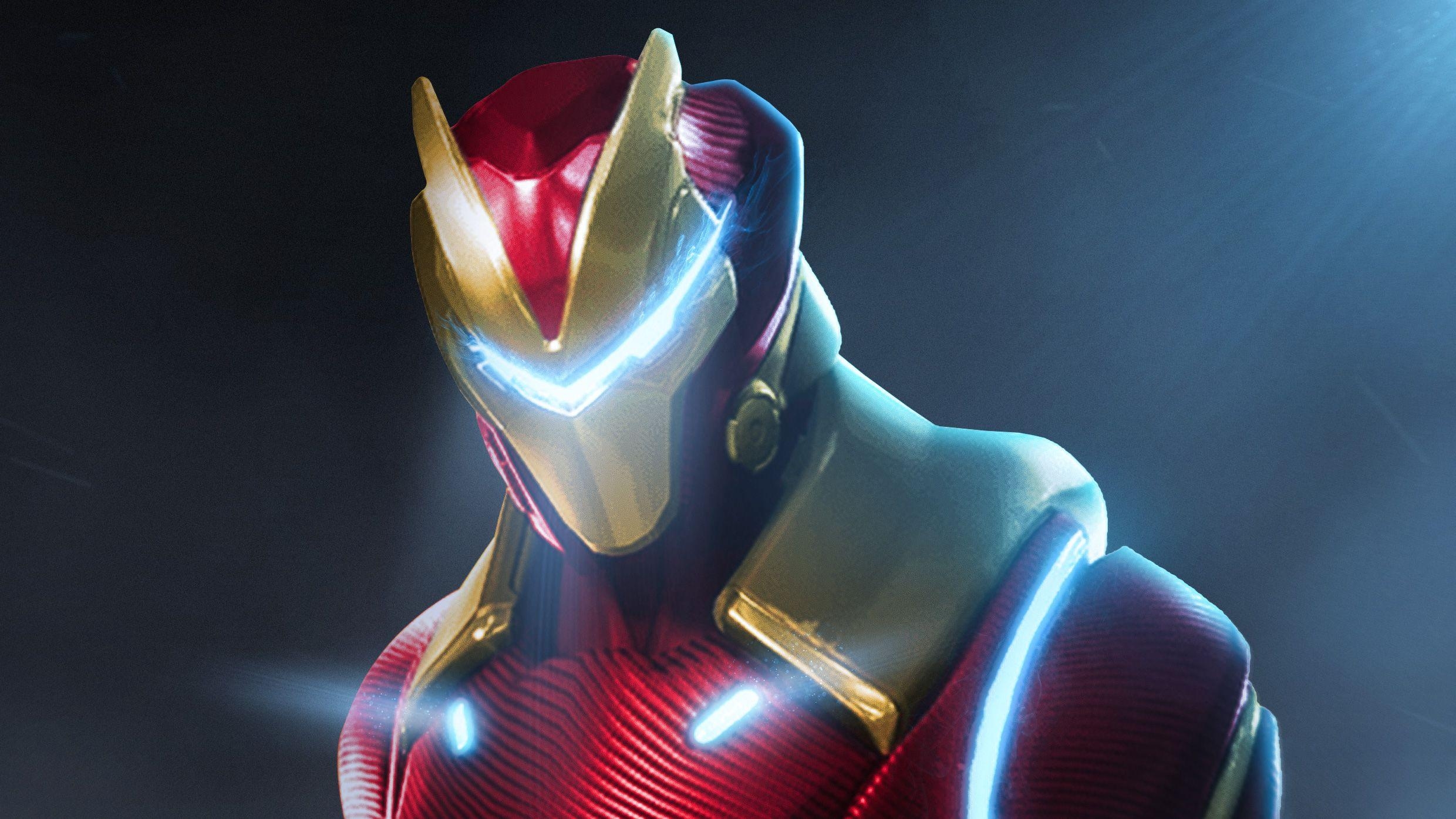 2480x1400 Fortnite X Marvel Iron Man, HD Superheroes, 4k Wallpaper, Image, Desktop