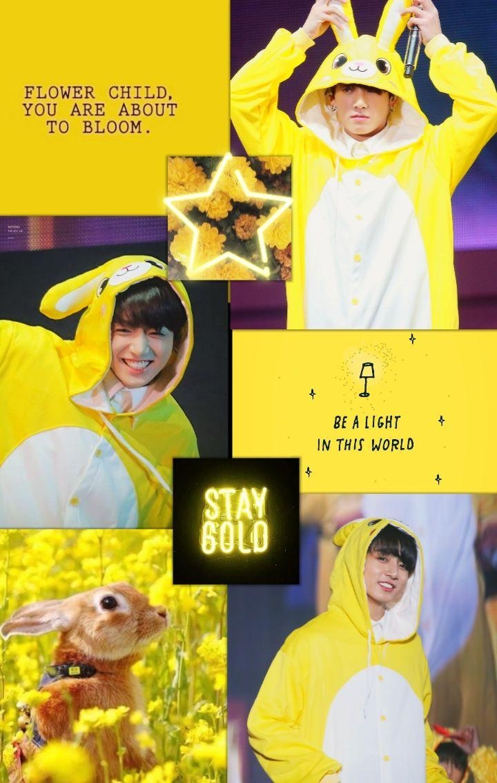 720x1140 jk #jungkook #yellow #aesthetic #wallpaper. Wallpaper, Phone