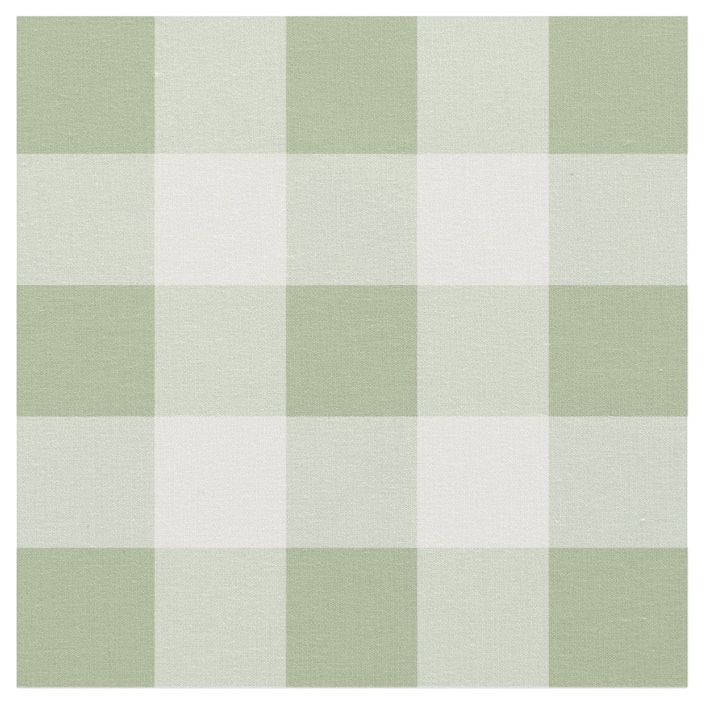 1030x1030 Sage Green and White Gingham Pattern Fabric. Sage green wallpaper, Green aesthetic, Sage green walls, Phone