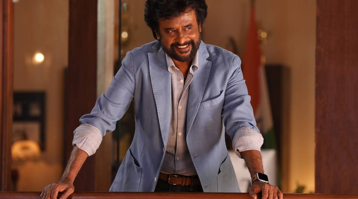 1200x670 Rajinikanth looks dashing in new Darbar stills. Entertainment News, The Indian Express, Desktop