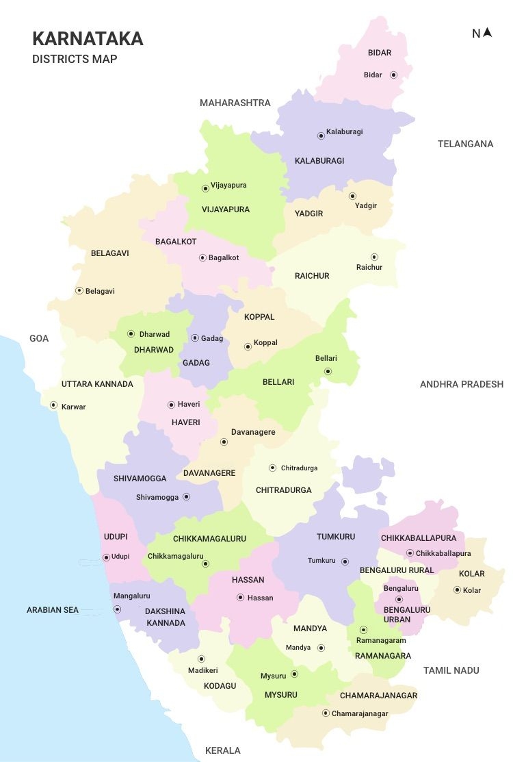 750x1120 Jungle Maps: Map Of Karnataka And Kerala, Phone