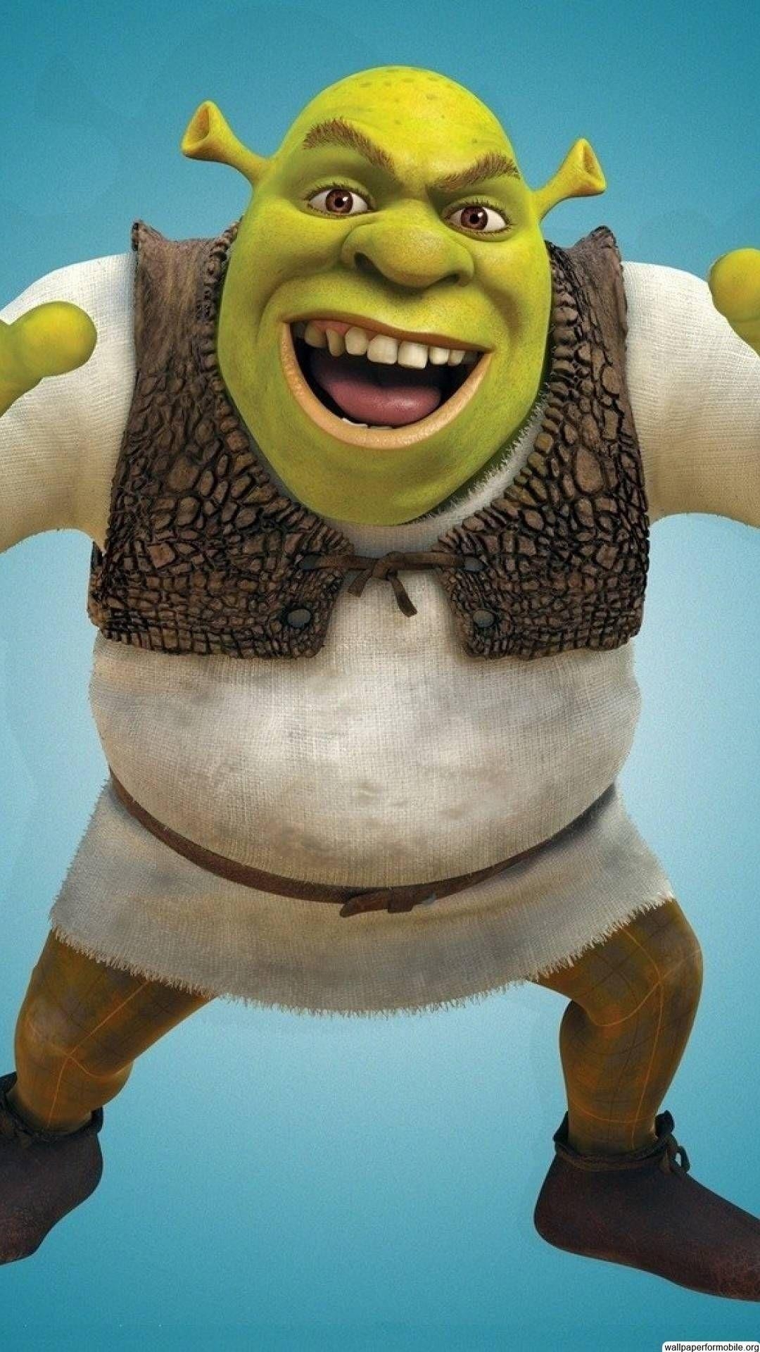 1080x1920 Free Shrek Wallpaper. Mobile Wallpaper. Personagens de desenhos, Phone