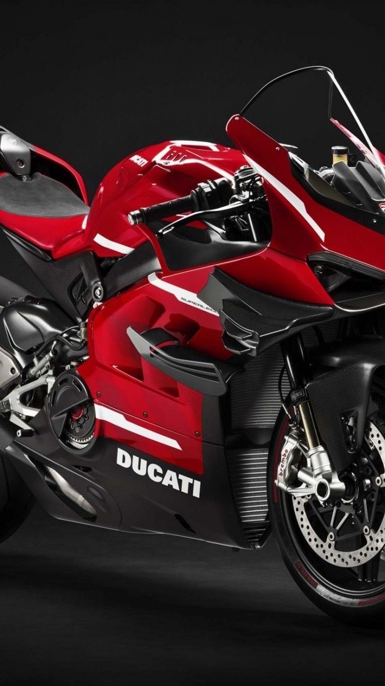 750x1340 Download  Ducati Superleggera, Red, Sport Motorcycle Wallpaper for iPhone iPhone 6, Phone