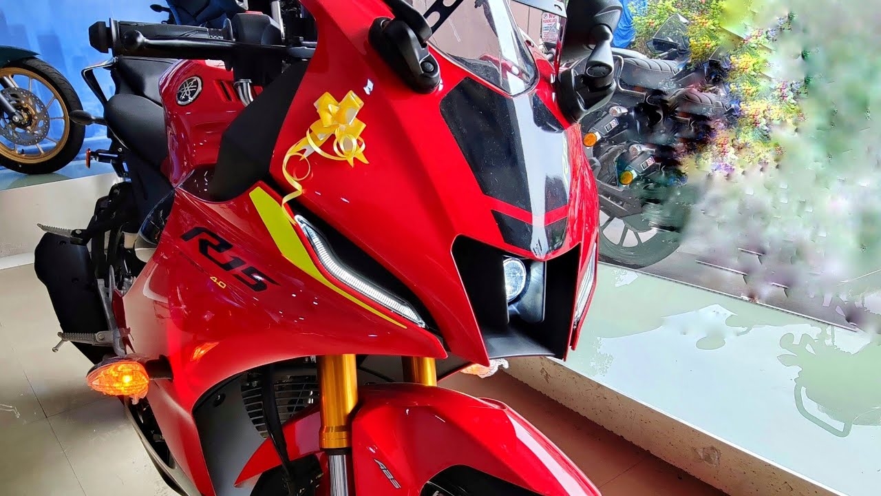 1280x720 Yamaha R15 v4. Price, Features Full Details Review. New RED BEAST, Desktop