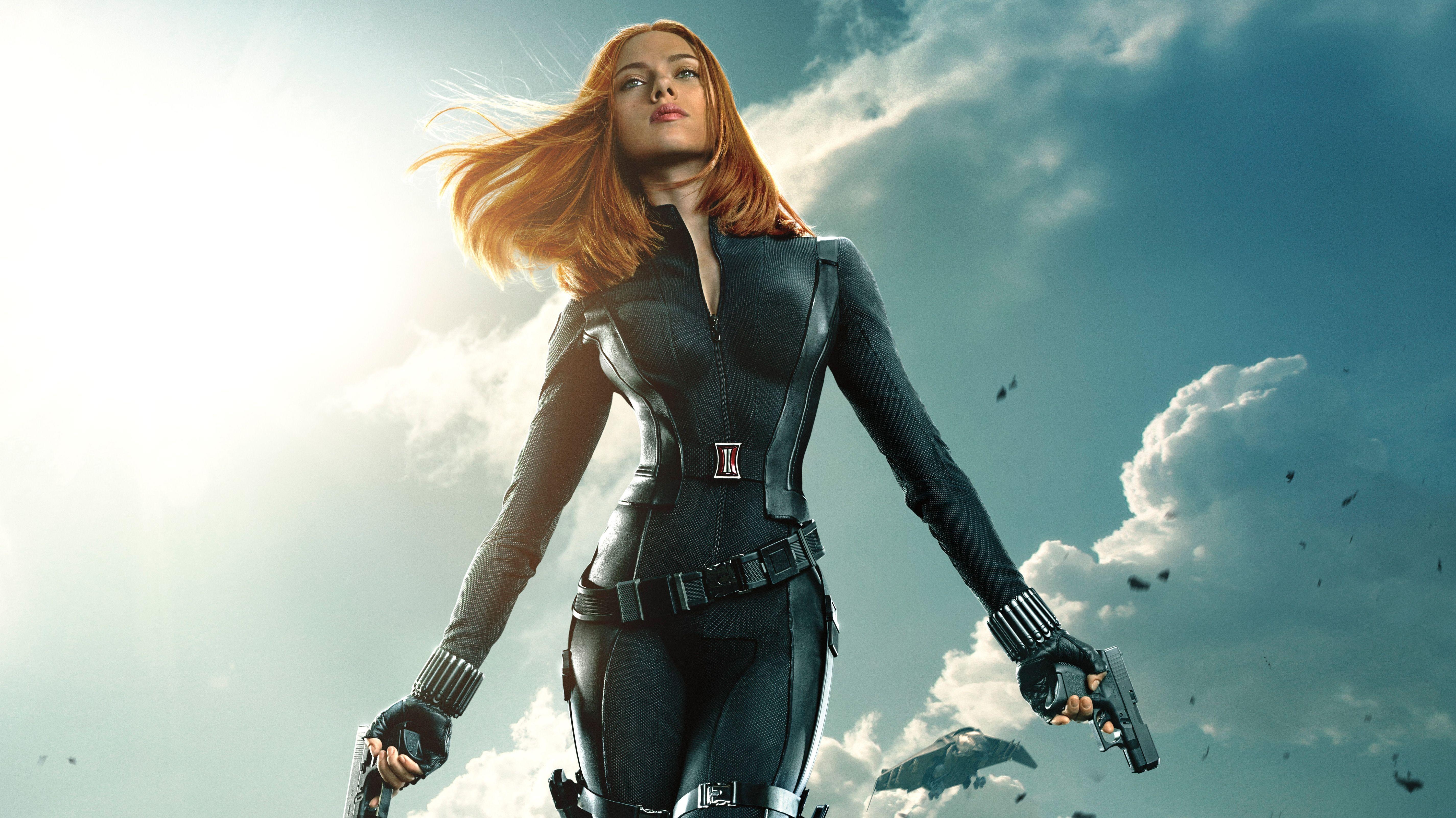 5700x3210 Wallpaper Black Widow, Captain America, The Winter Soldier, Scarlett, Desktop