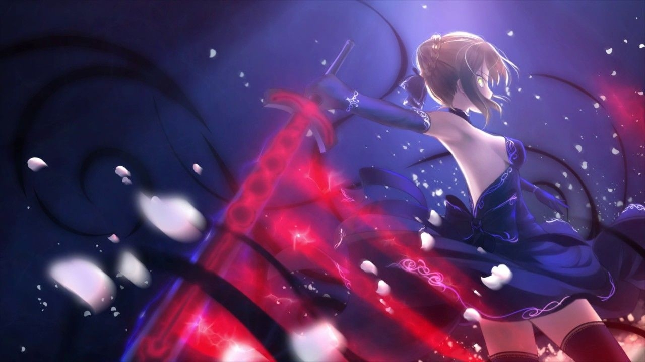 1280x720 Wallpaper Engine Fate Saber Alter, Desktop