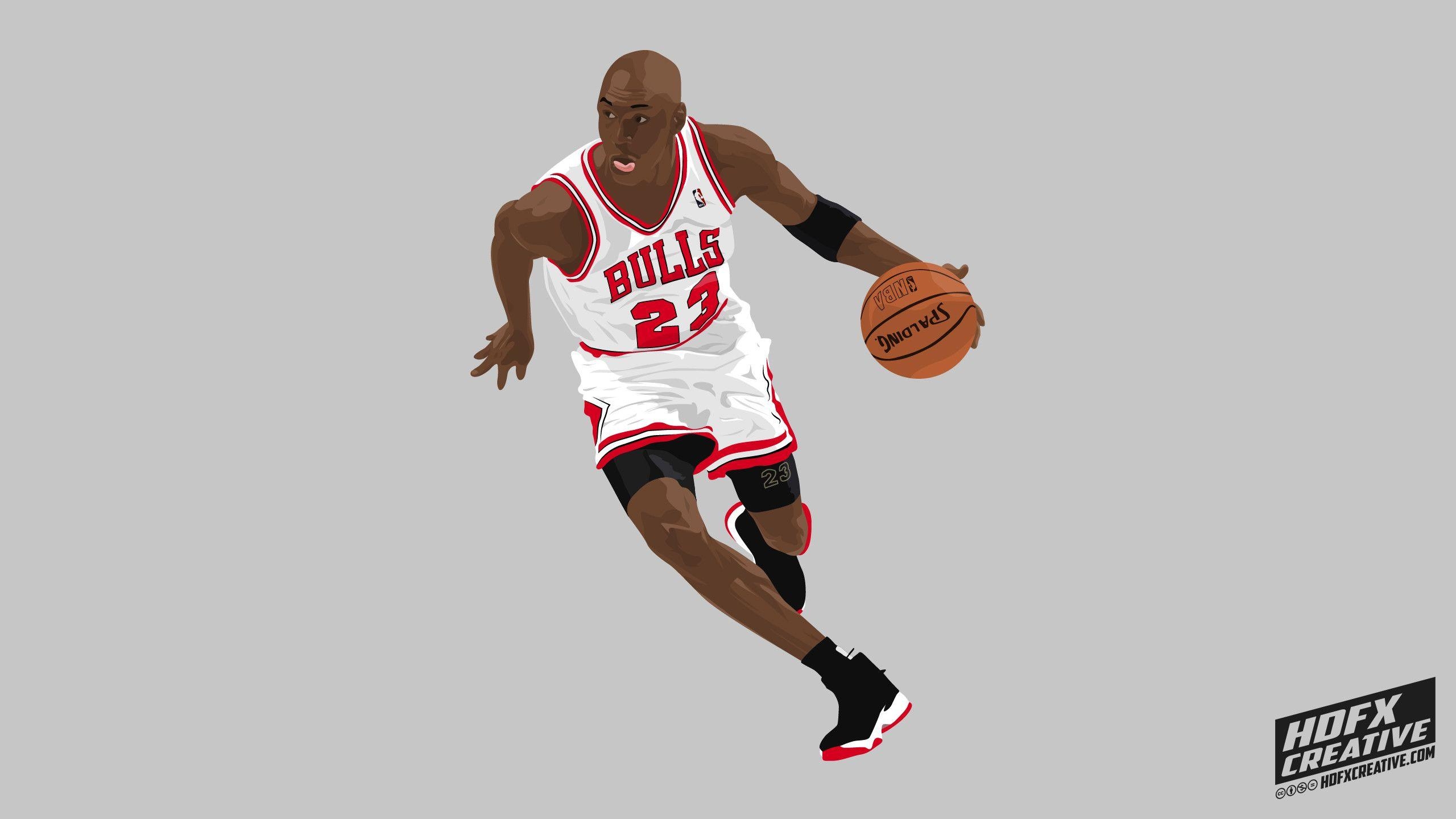 2560x1440 Cartoon Michael Jordan Wallpaper Free Cartoon Michael Jordan Background, Desktop