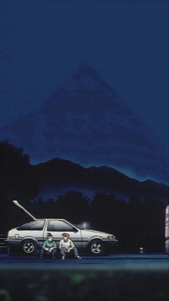 680x1200 Initial D Wallpaper. Initial d, Initial d car, Cool car drawings, Phone