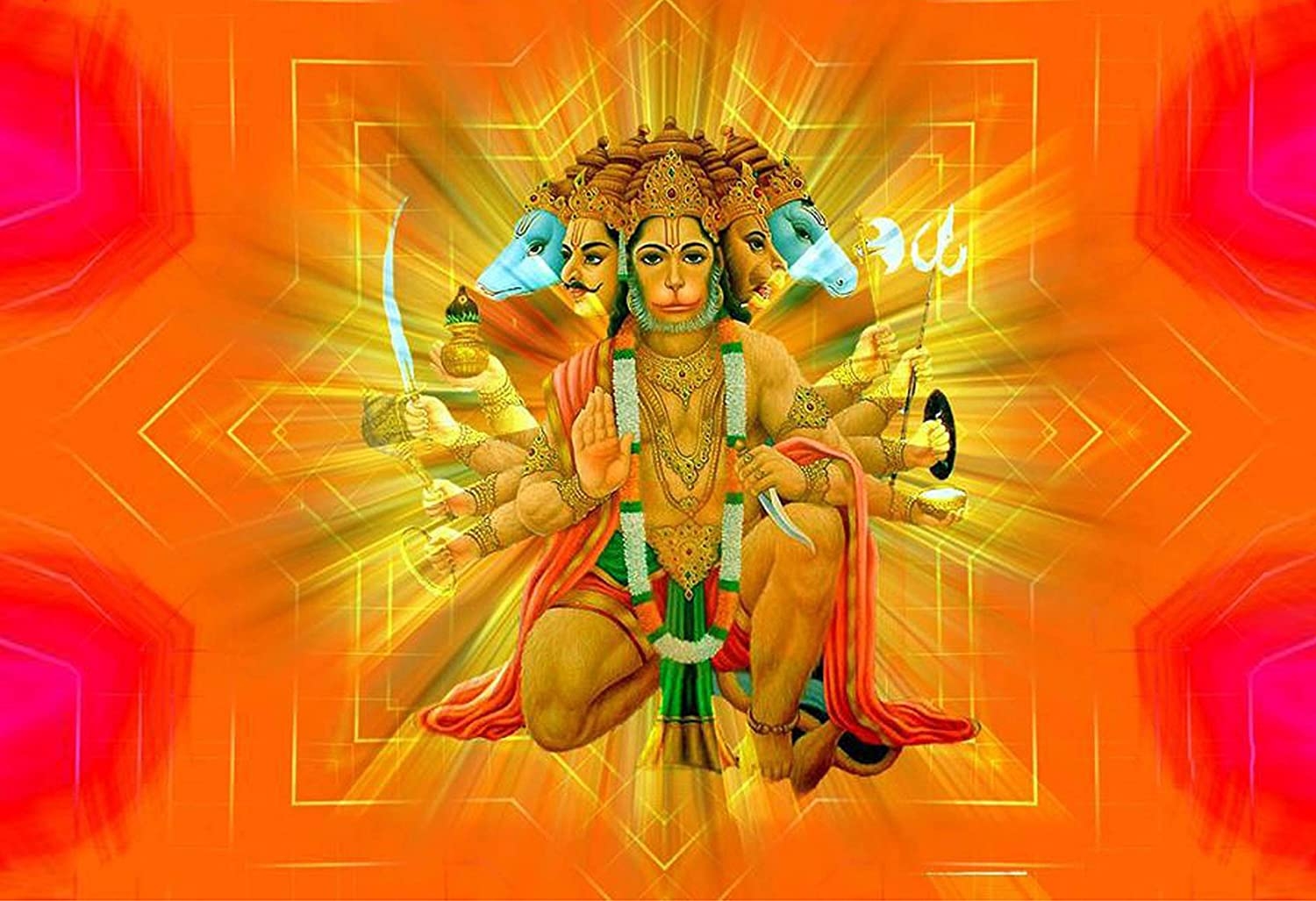 1500x1030 Buy American Noti Hanuman Wallpaper Fully Waterproof Vinyl, Desktop